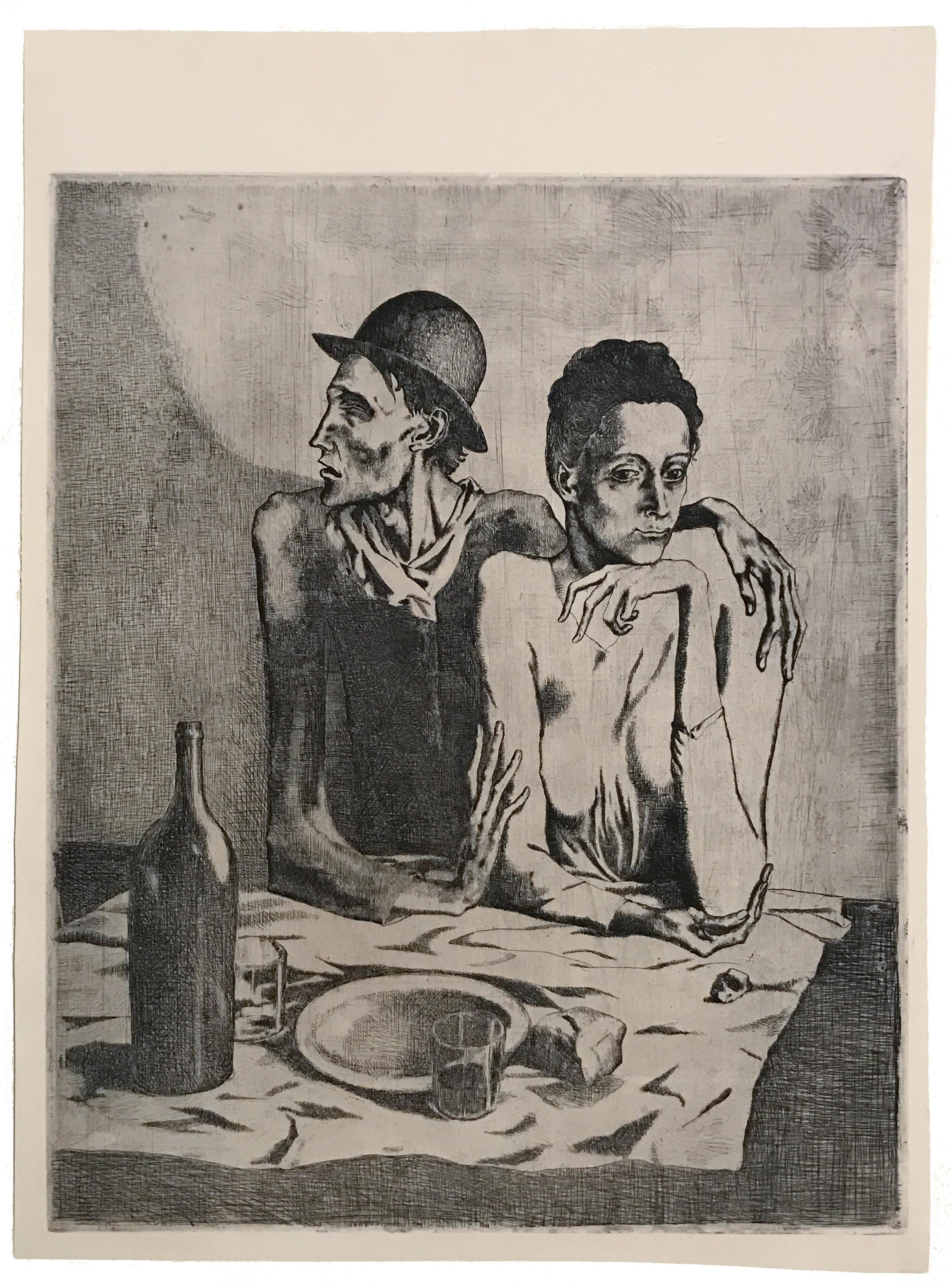 Pablo Picasso: Le Repas frugal (Bloch 1)