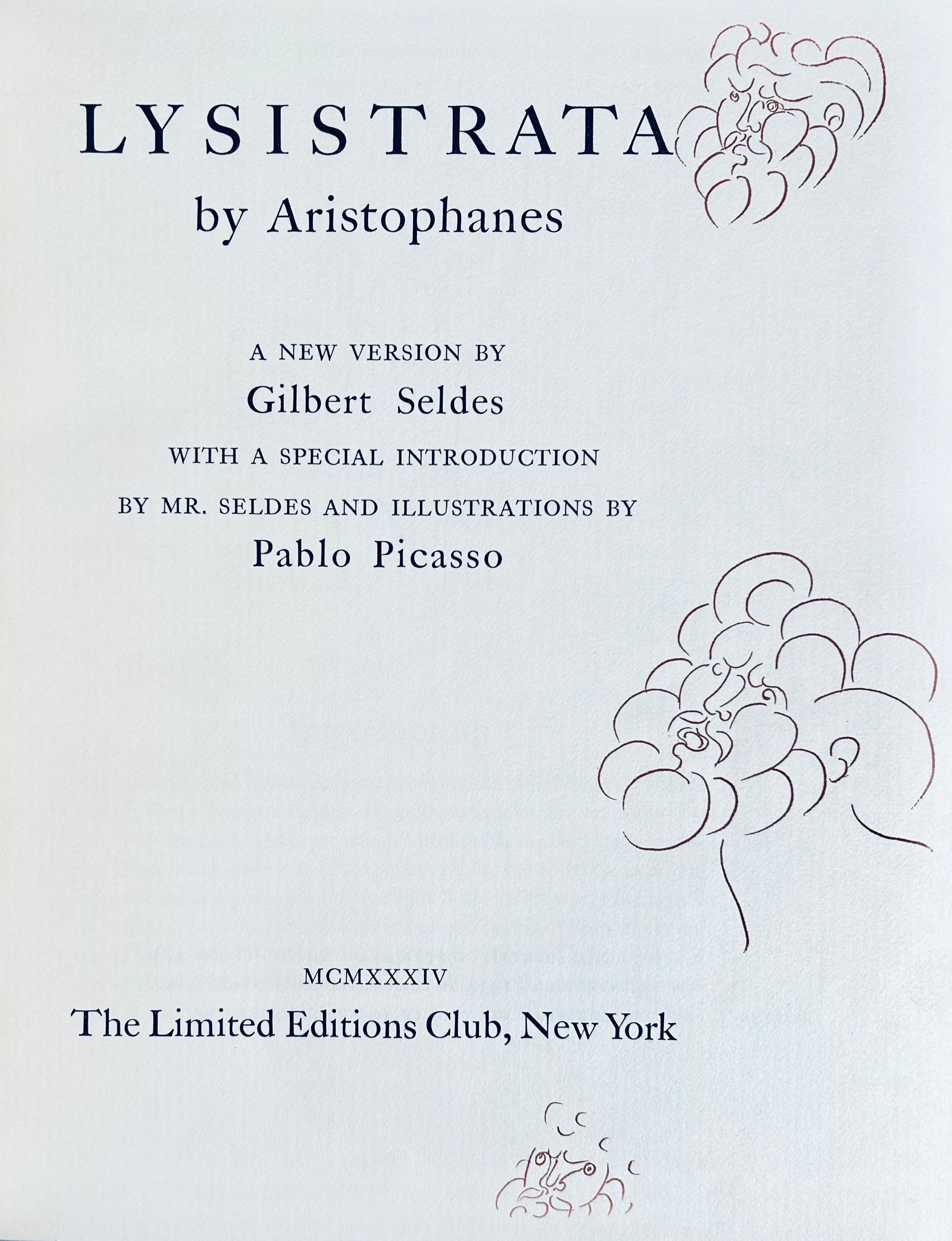 Le Serment des femmes (Bloch 267-272; Cramer 24), Lysistrata, Pablo Picasso For Sale 5