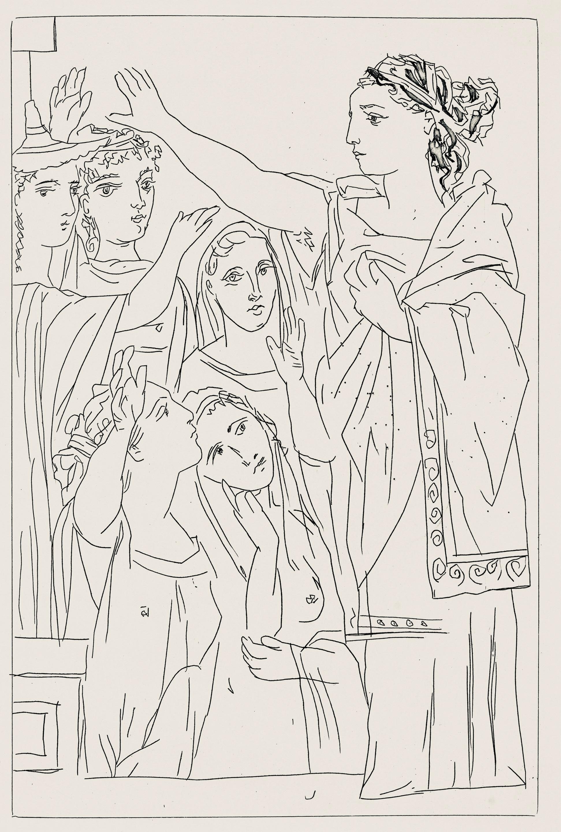 Where did Picasso live in France?