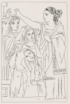 Le Serment des femmes (Bloch 267-272; Cramer 24), Lisístrata, Pablo Picasso