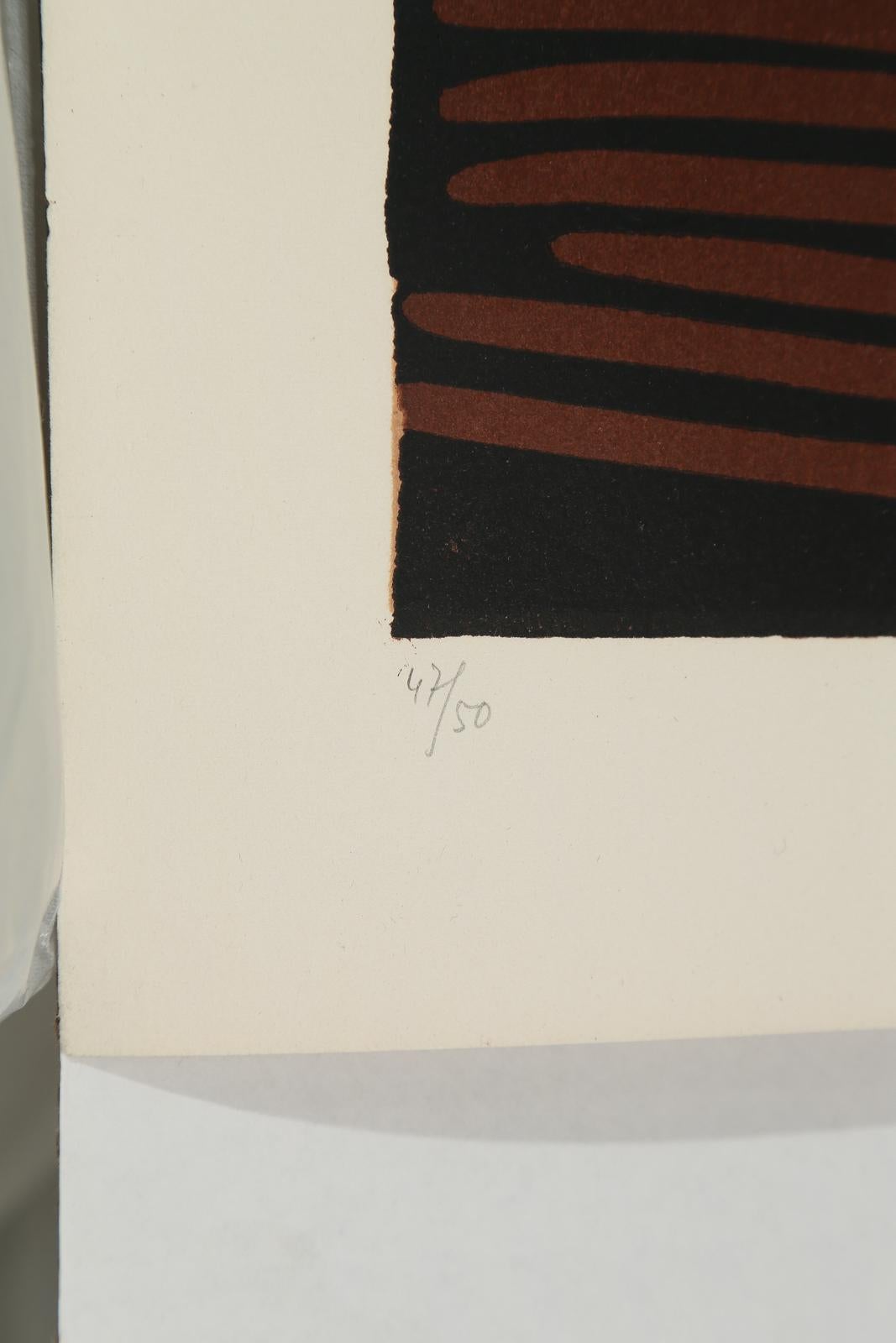Le Vase de Fleurs (BL. 914; Baer 1242), Pablo Picasso Signed Linocut For Sale 1