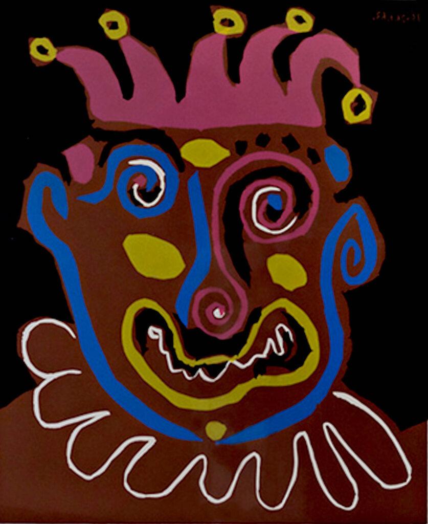 Le Vieux Roi (B.1152) (Le Vieux roi) - Abstrait Print par Pablo Picasso