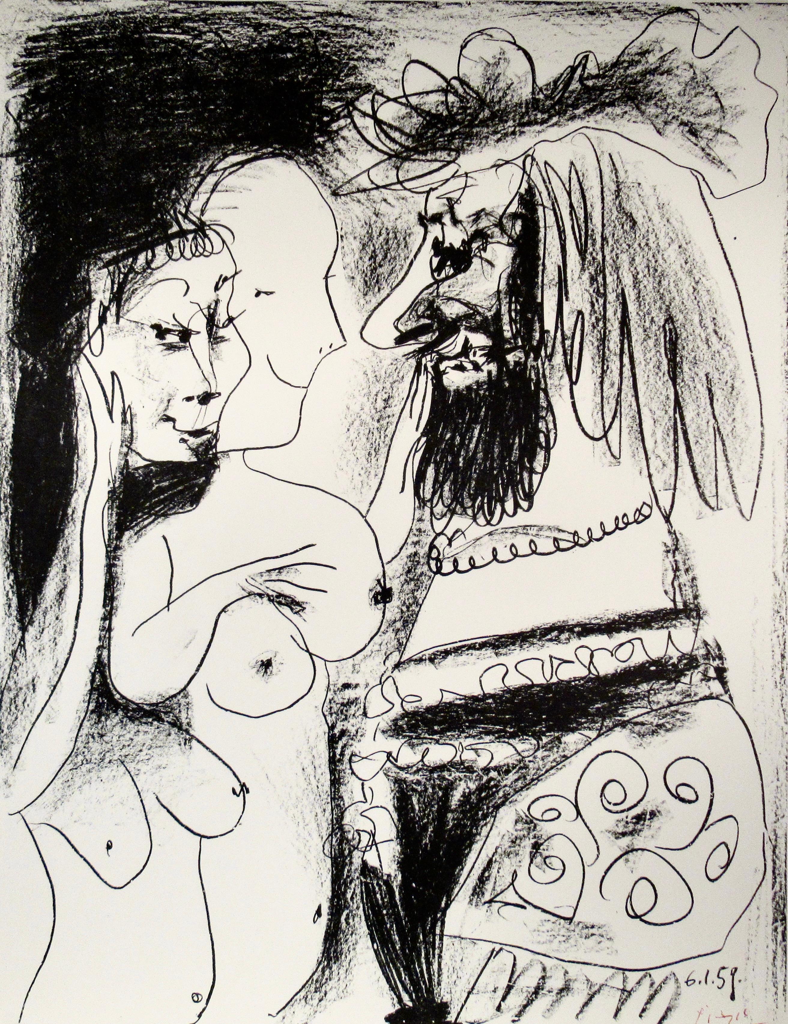Le Vieux Roi - Print by Pablo Picasso