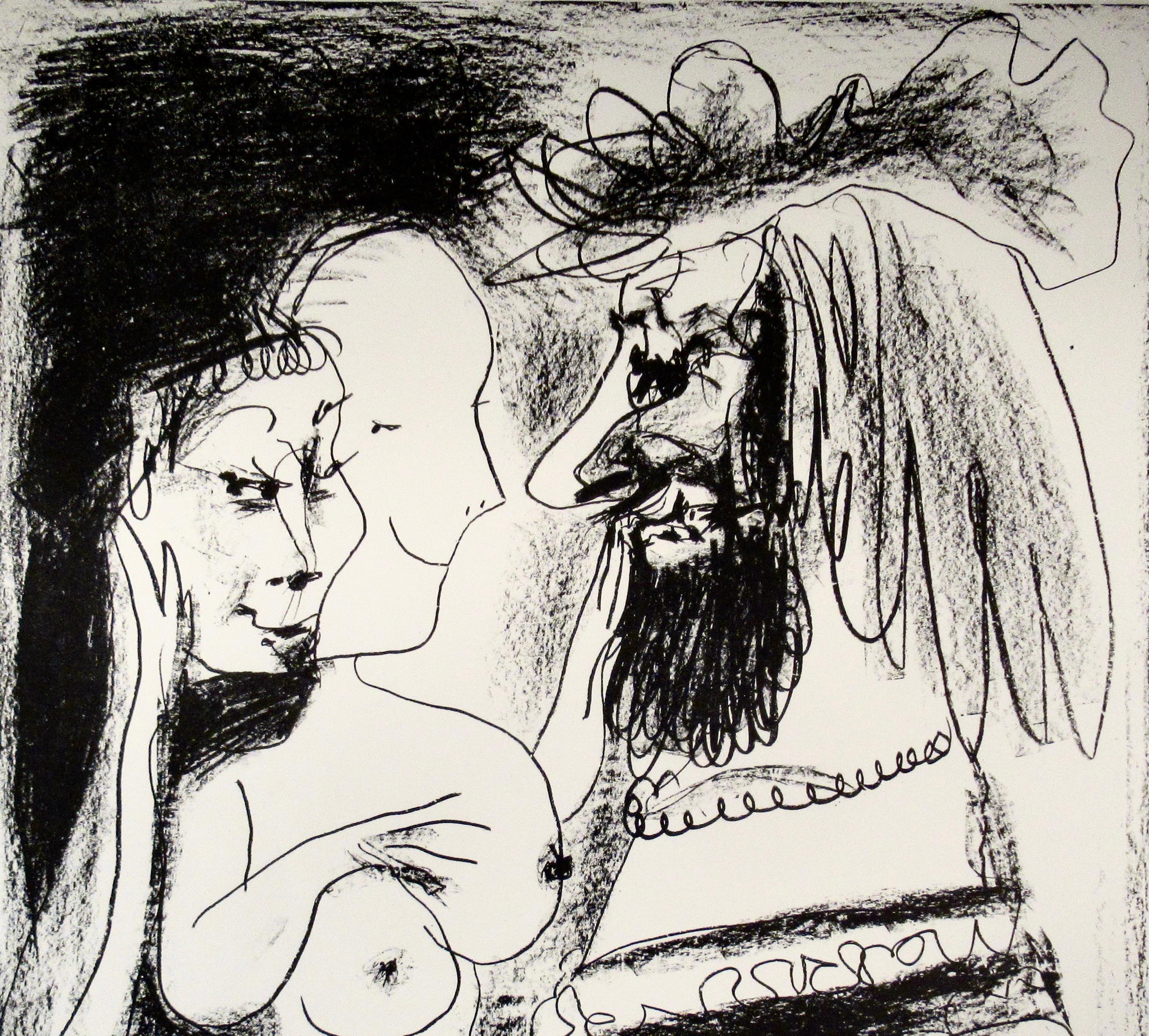Le Vieux Roi - Cubist Print by Pablo Picasso