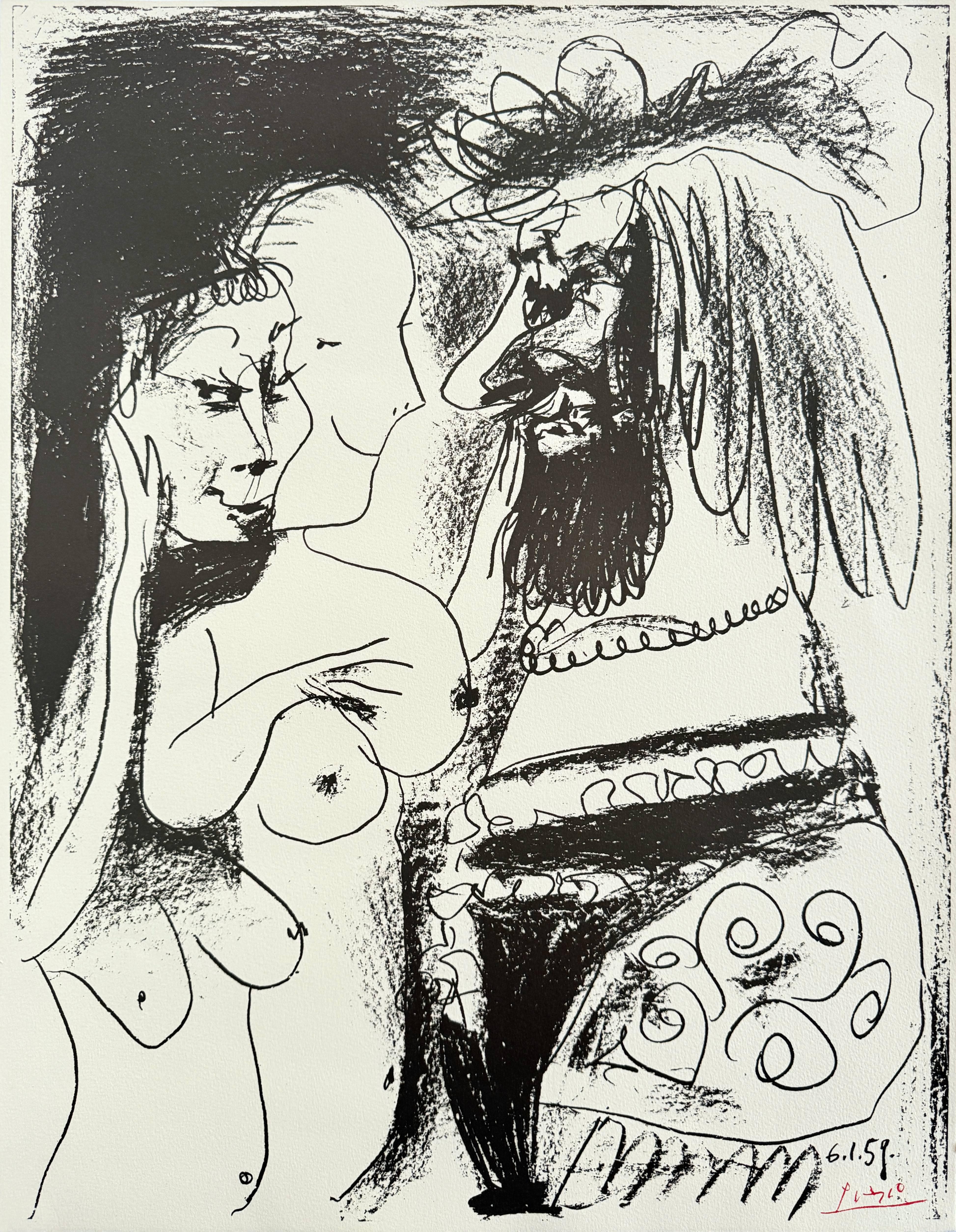 Pablo Picasso Print - Le vieux Roi