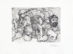 Picasso, Le Viol VII (nach)