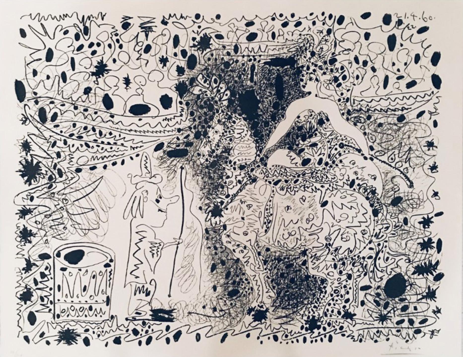 L'écuyère (The Horsewoman) - Modern Print by Pablo Picasso