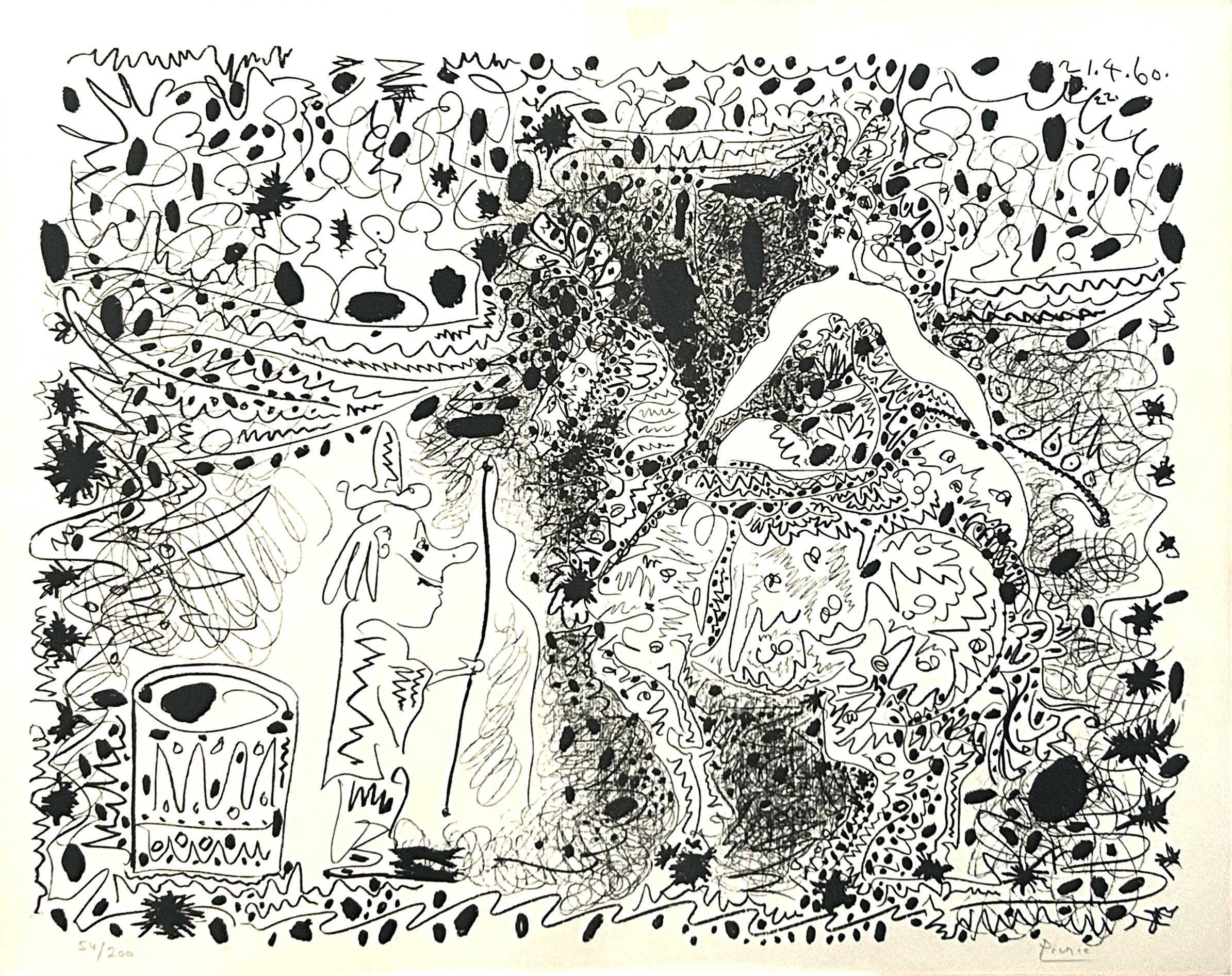 L'écuyère (The Horsewoman) - Print by Pablo Picasso