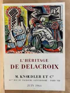 Les Femmes d'Alger - L'Héritage De Delacroix (after) Pablo Picasso, 1964