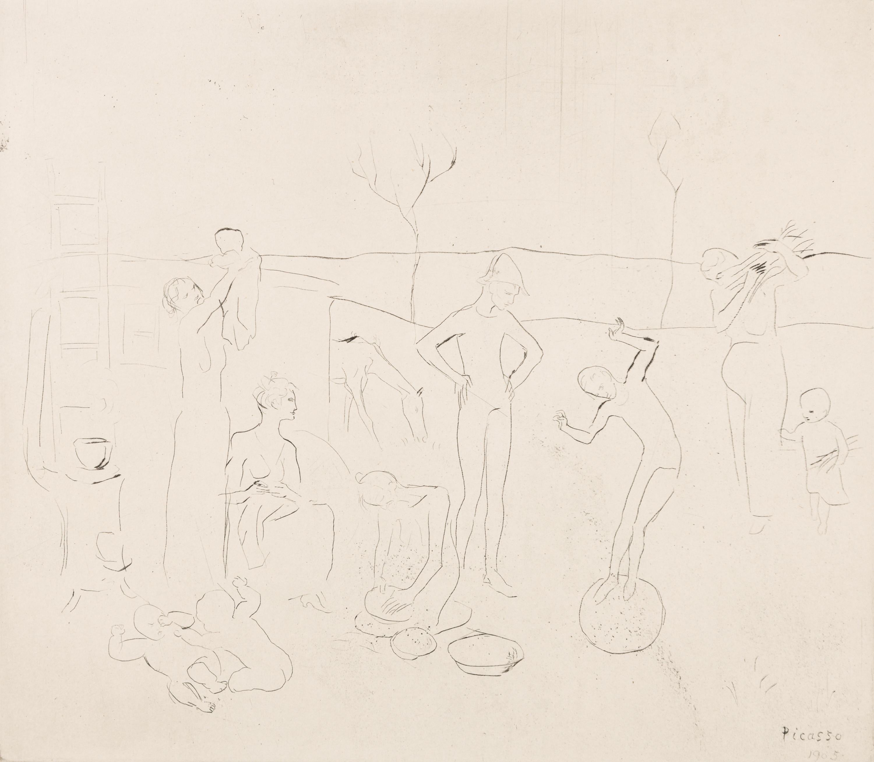 Les Saltimbanques - Print by Pablo Picasso