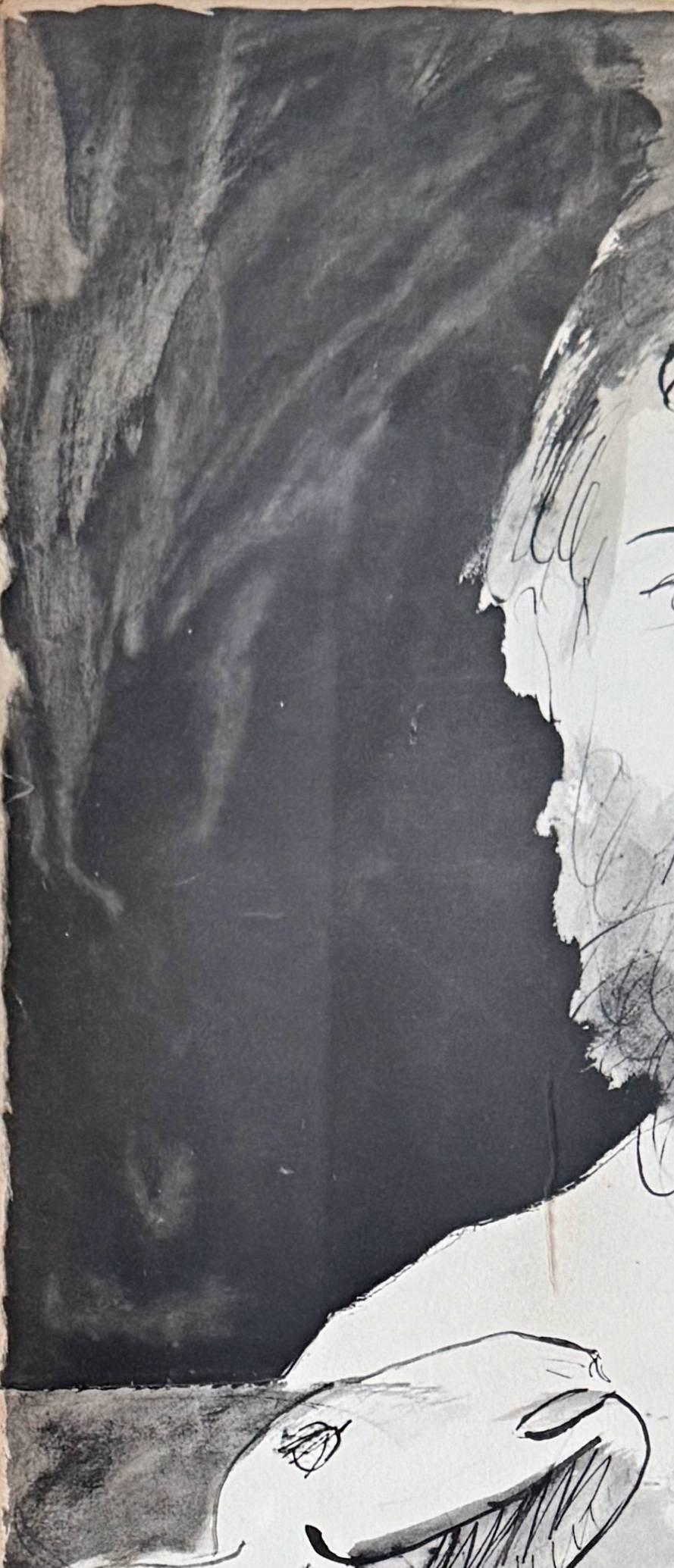 L'homme au mouton - Modern Art by Pablo Picasso