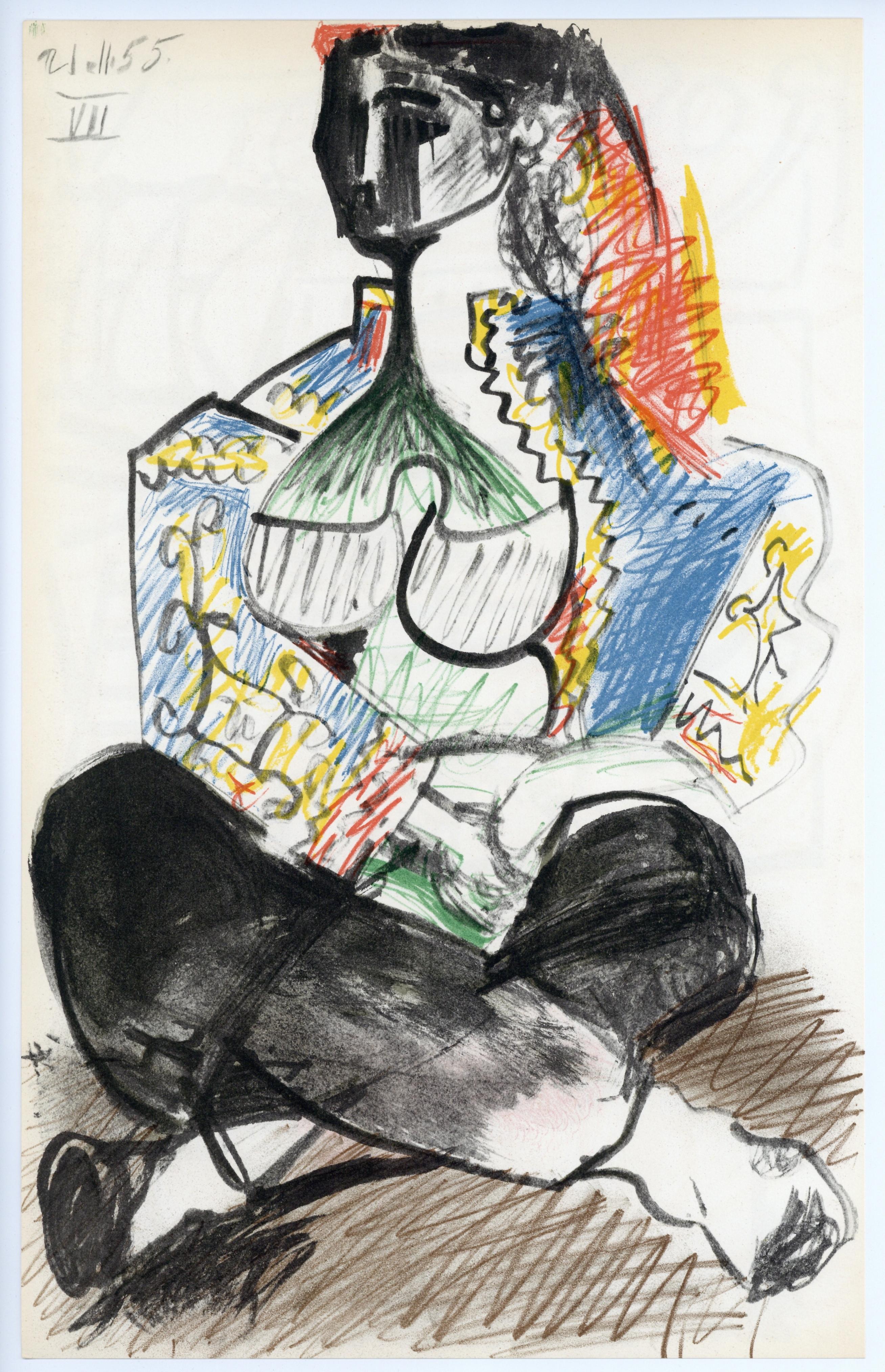 (after) Pablo Picasso lithograph for Californie For Sale at