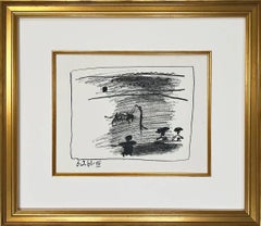 Los Banderillos, Original-Lithographie von Pablo Picasso, 1961, ausgezeichneter Zustand