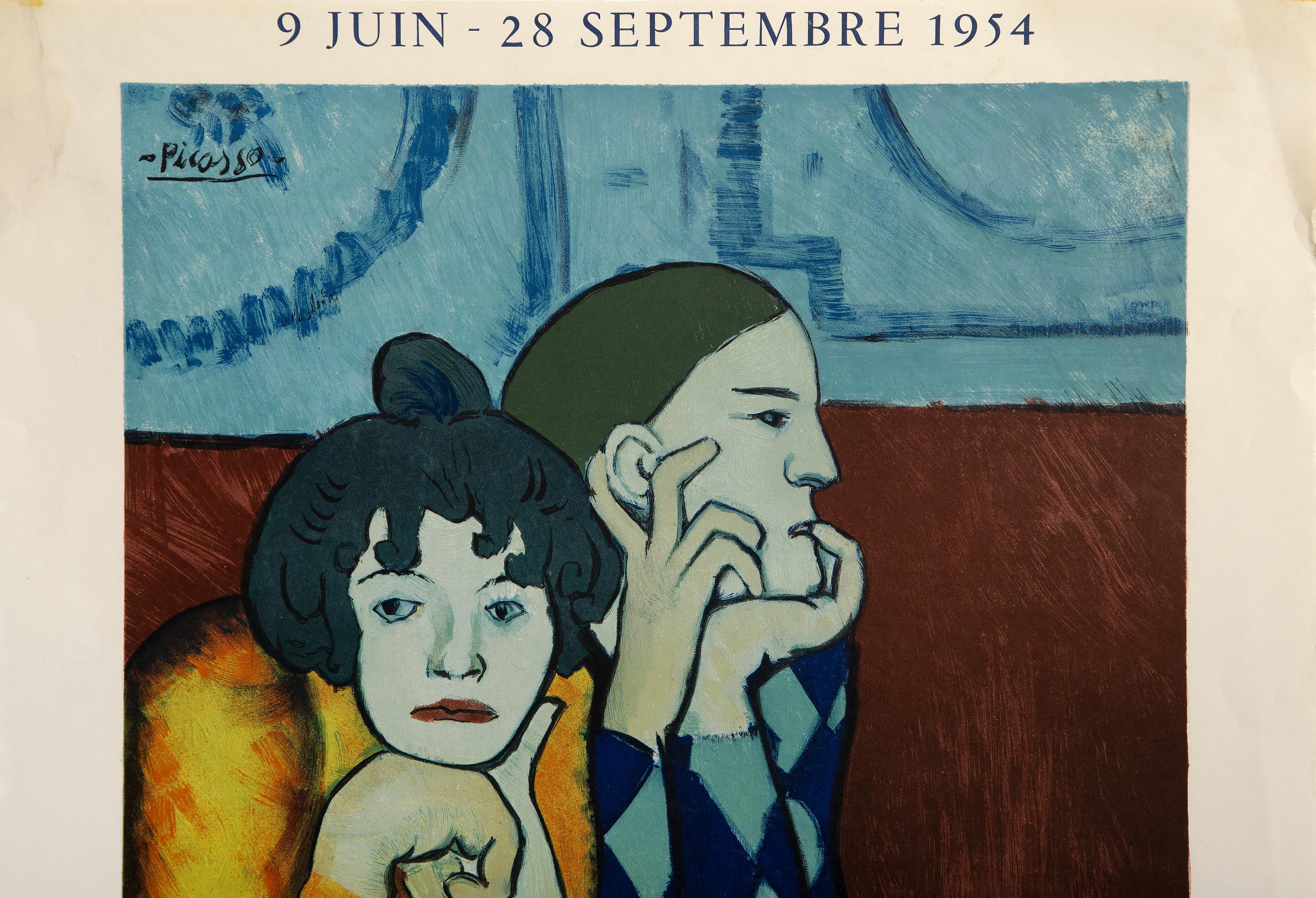 Maison de la Pensee Francaise, Modern Poster after Pablo Picasso For Sale 1