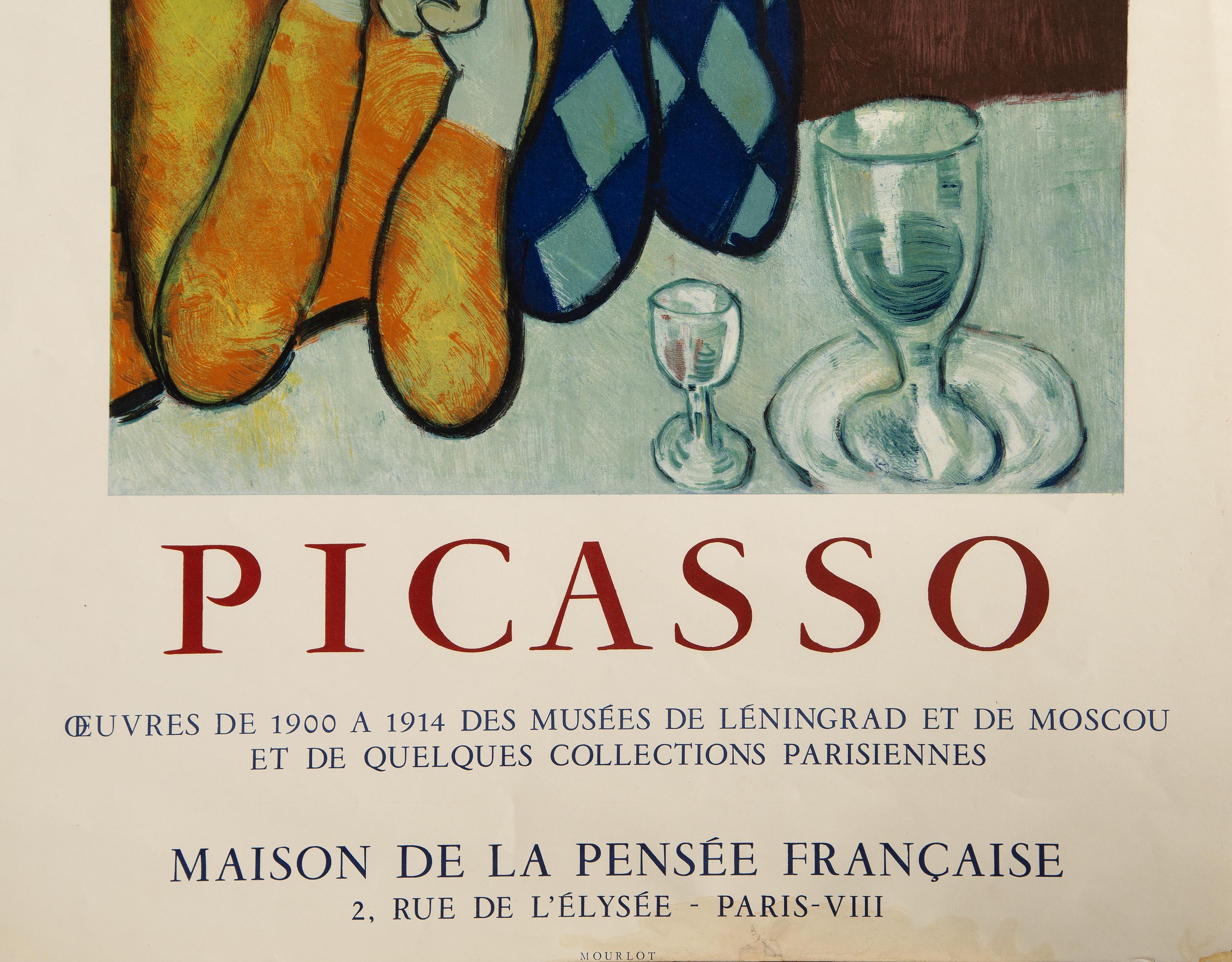 Maison de la Pensee Francaise, Modern Poster after Pablo Picasso For Sale 2
