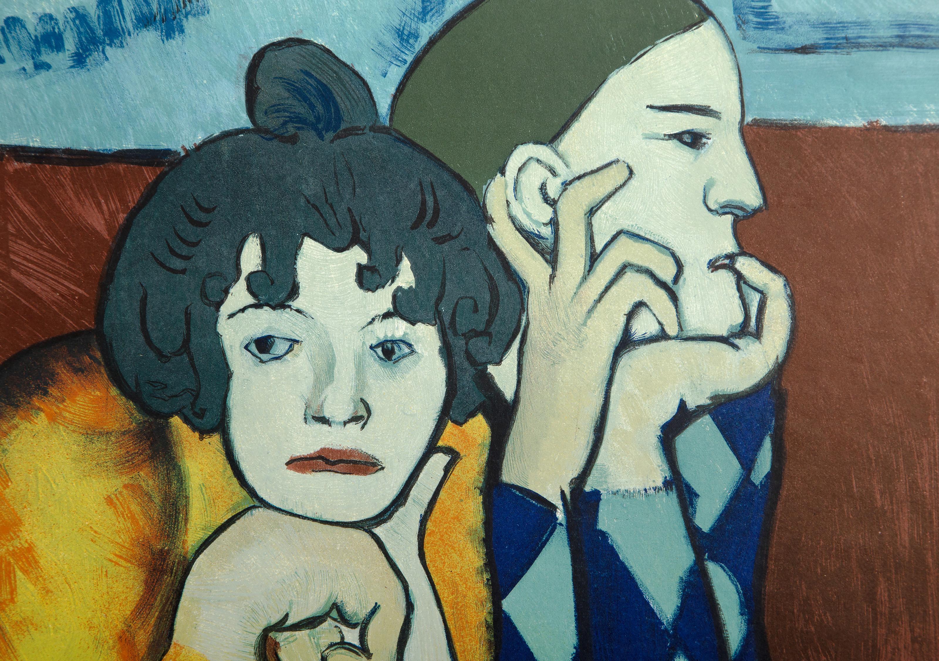 Maison de la Pensee Francaise, Modern Poster after Pablo Picasso For Sale 3