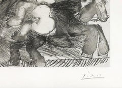 MAMELOUK ENLEVANT UNE FEMME, ATTAQUE PAR UN MOUSQUETAIRE (BLOCH 1586)