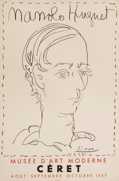 Manolo Huguet - Museo de Céret, Cartel de Pablo Picasso, 1957