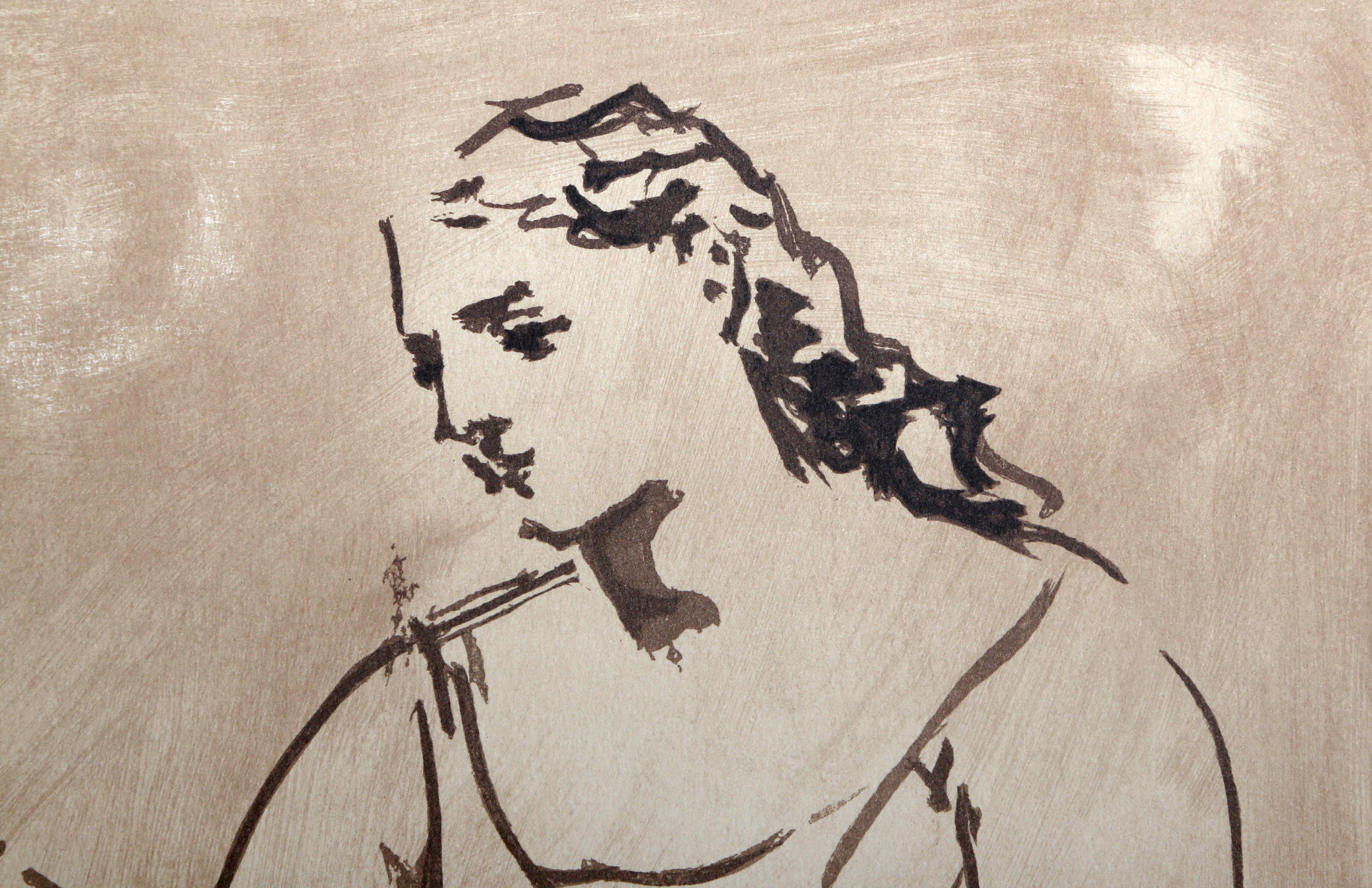 Maternité, Modern Lithograph after Pablo Picasso For Sale 3