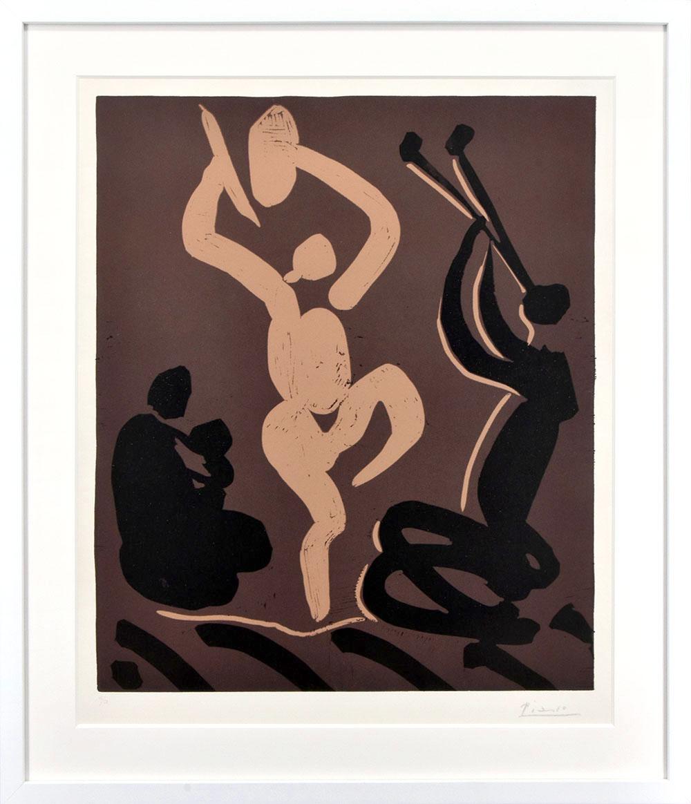 Mère, Danseur et Musicien (Mother, Dancer, and Musician), 1959 - Print by Pablo Picasso