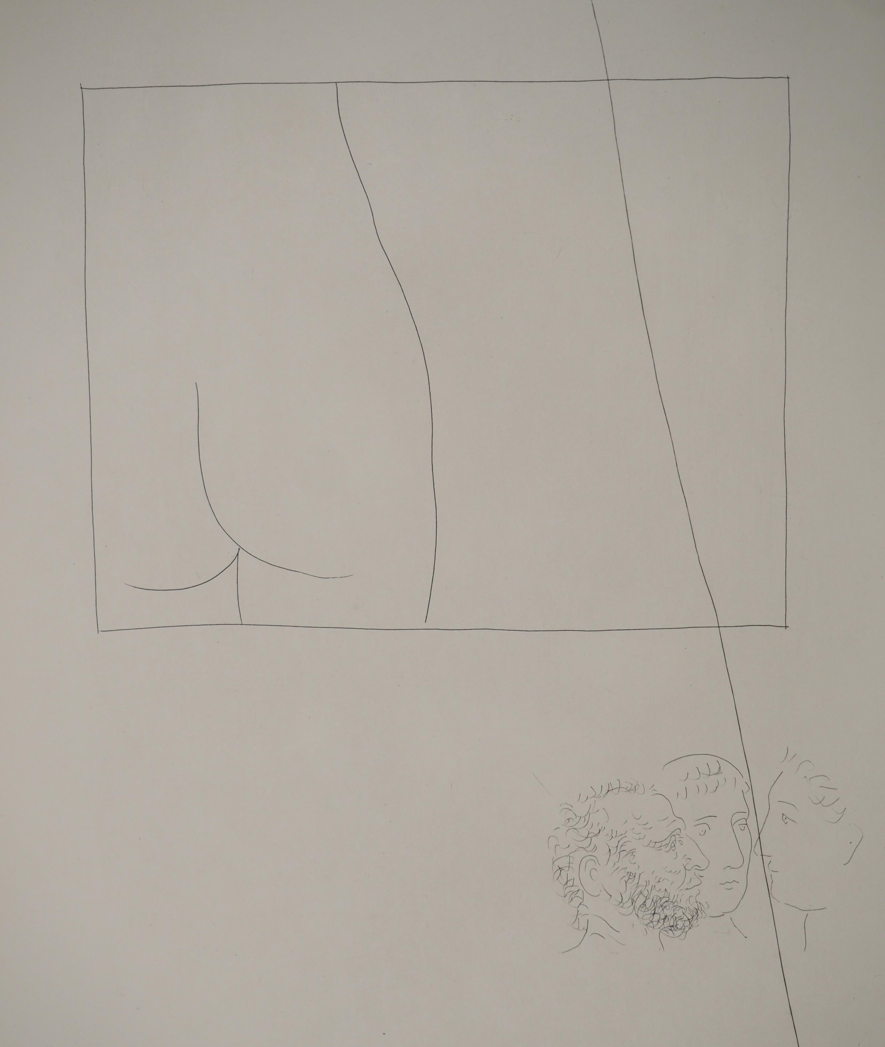 Métarmorphoses d'Ovide, Woman's Body - Original Etching (Baer #169) - Modern Print by Pablo Picasso