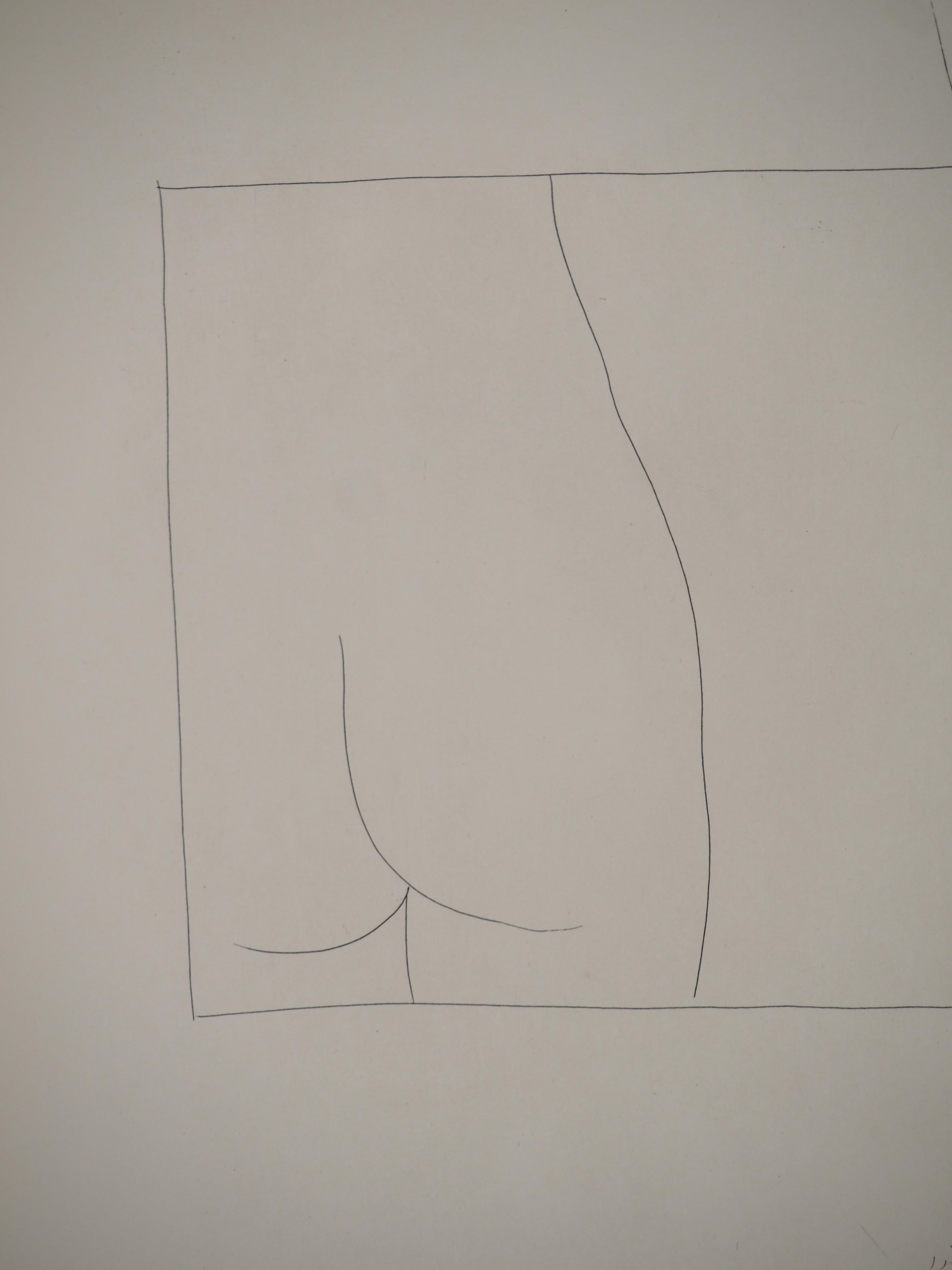 Métarmorphoses d'Ovide, Woman's Body - Original Etching (Baer #169) For Sale 1