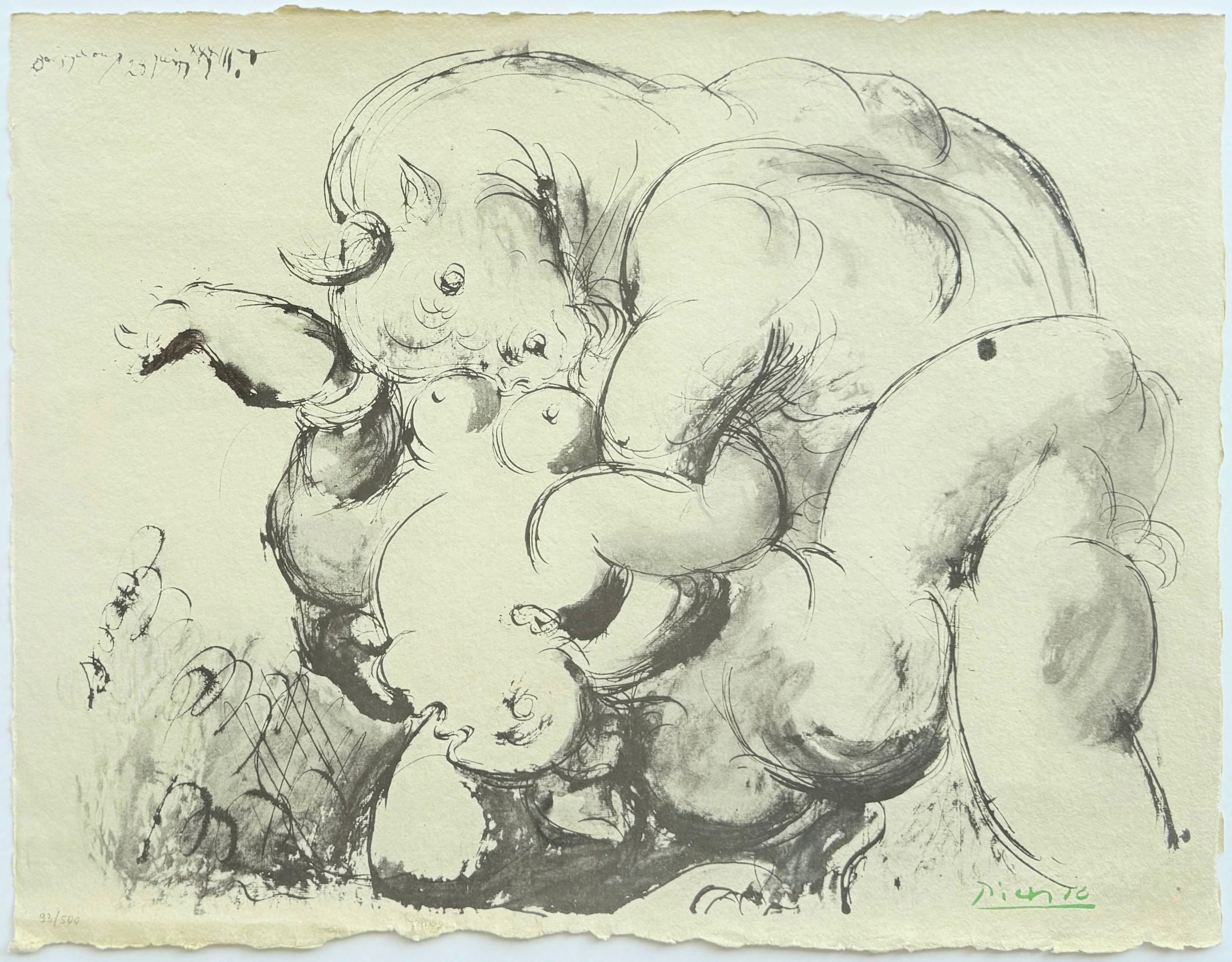 Minotaure - Print by Pablo Picasso