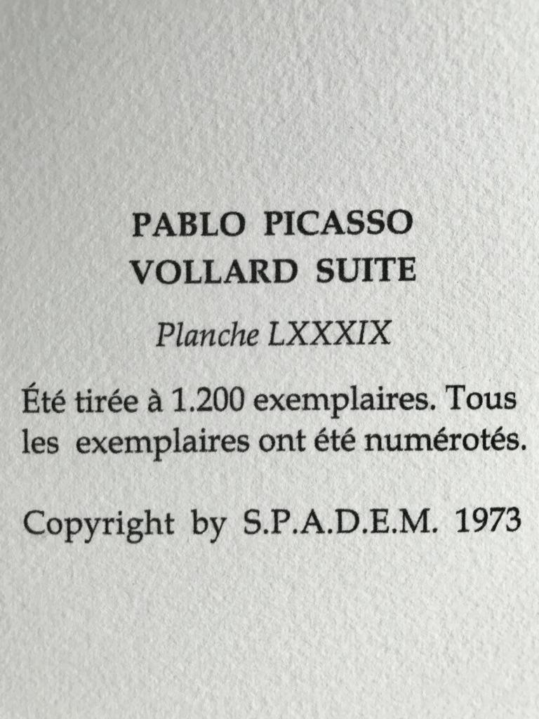 Minotaure vaincu (Suite Vollard Planche LXXXIX) 3