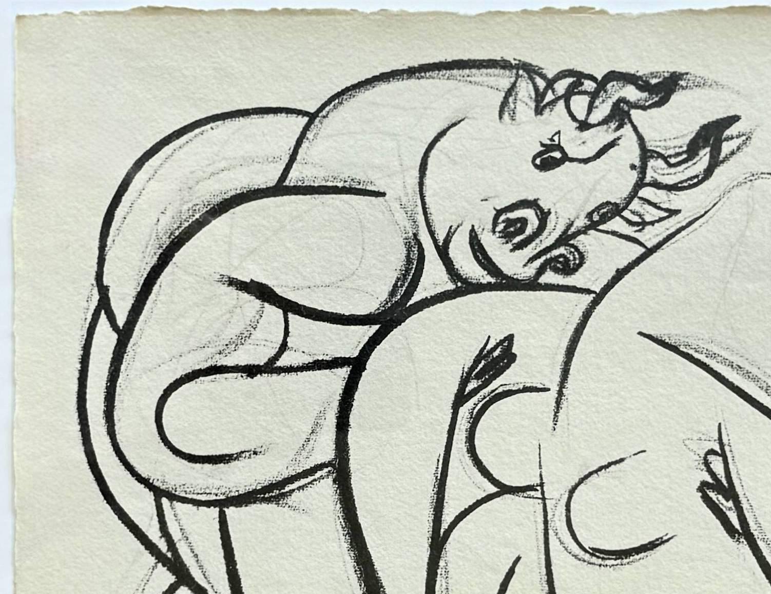 Minoutaure et nue - Modern Print by Pablo Picasso