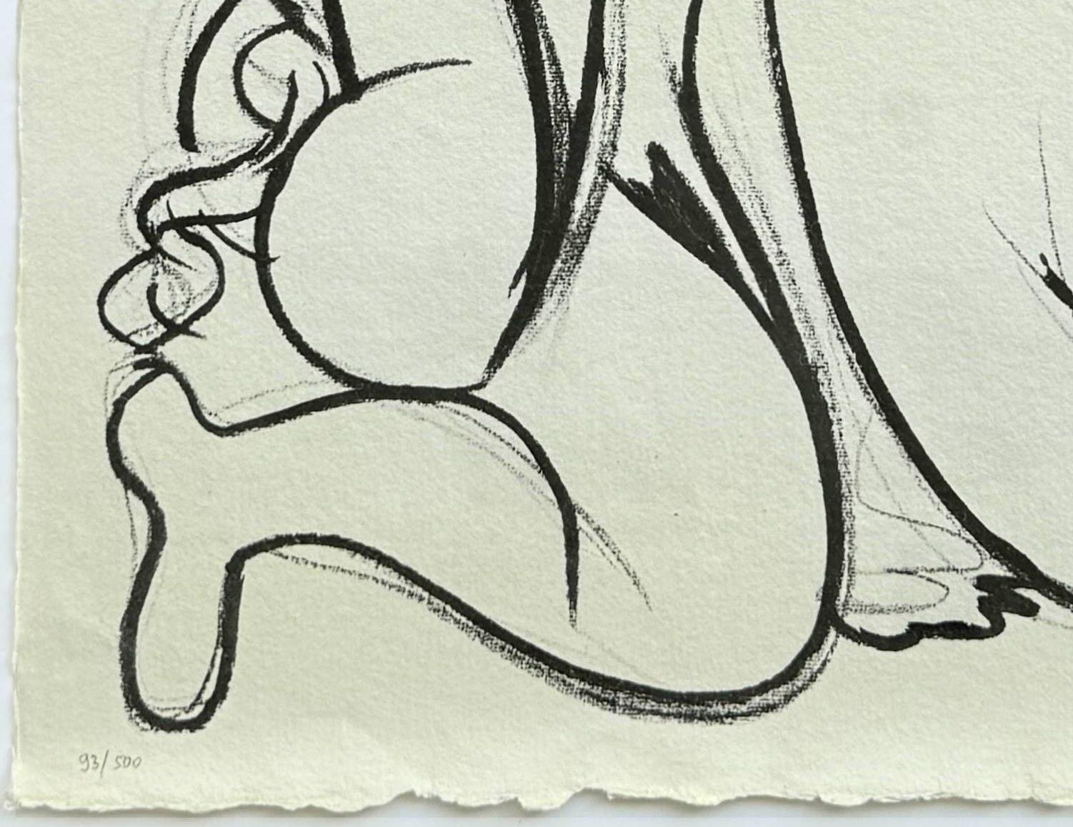 Pablo Picasso (1881-1973) - Minoutaure et nue

Lithograph from 1967.

The edition of 29/500 on Auvergne Richard de Bas paper.

With two watermarks - one of the paper, second of the publisher.

Dimensions of work: 42 x 54.5 cm

Publisher: Au Vent