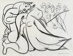 Minoutaure et nue