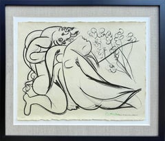 Minoutaure et nue