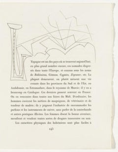 Vintage Monogram "L" with Landscape (Plate XXXIII), from Carmen