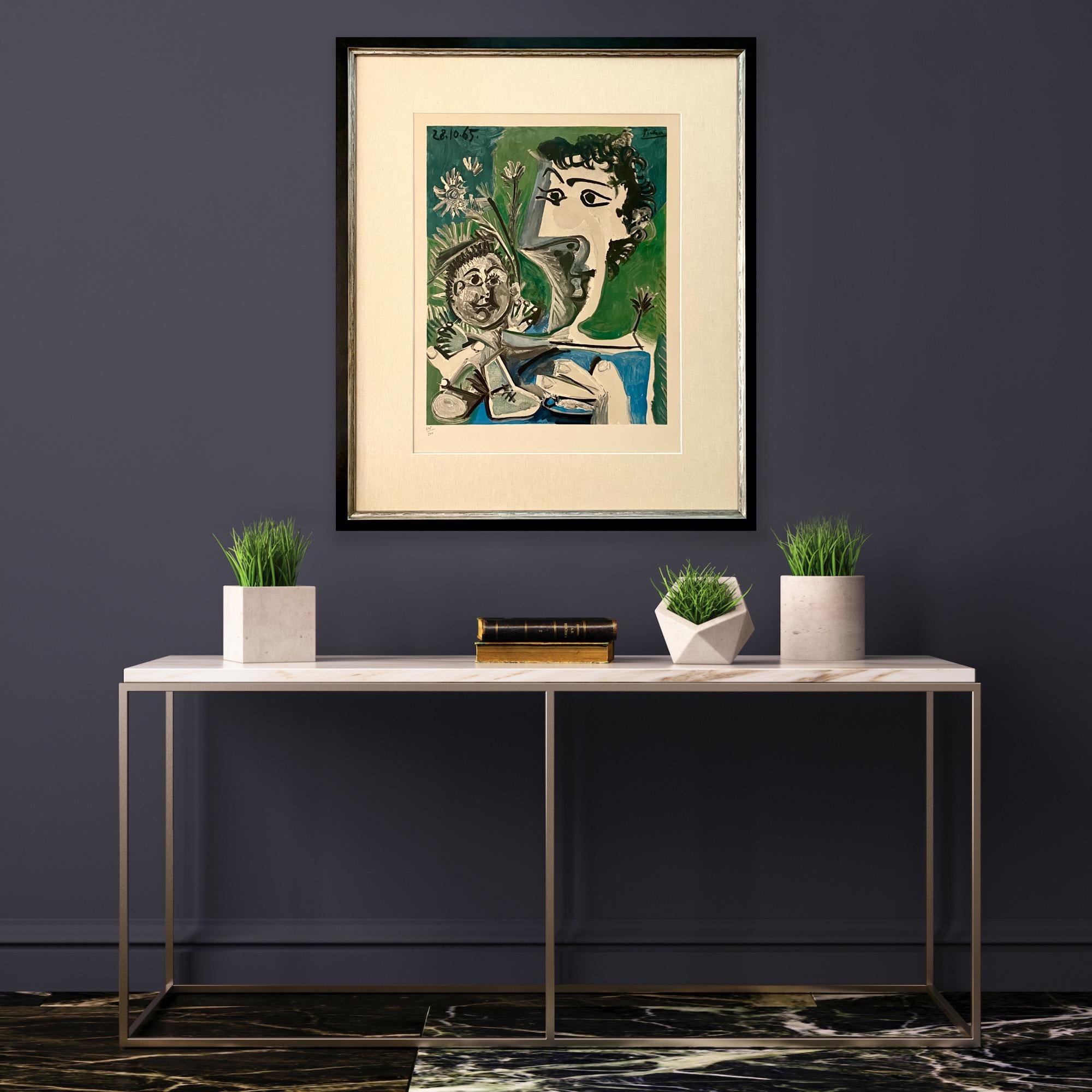 Mother and Child - Print by Pablo Picasso