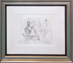 MOUSQUETAIRE ET ODALISQUE, MEDUSE, TAFEL 47 AUS SERIE 156 (BLOCH 1902)