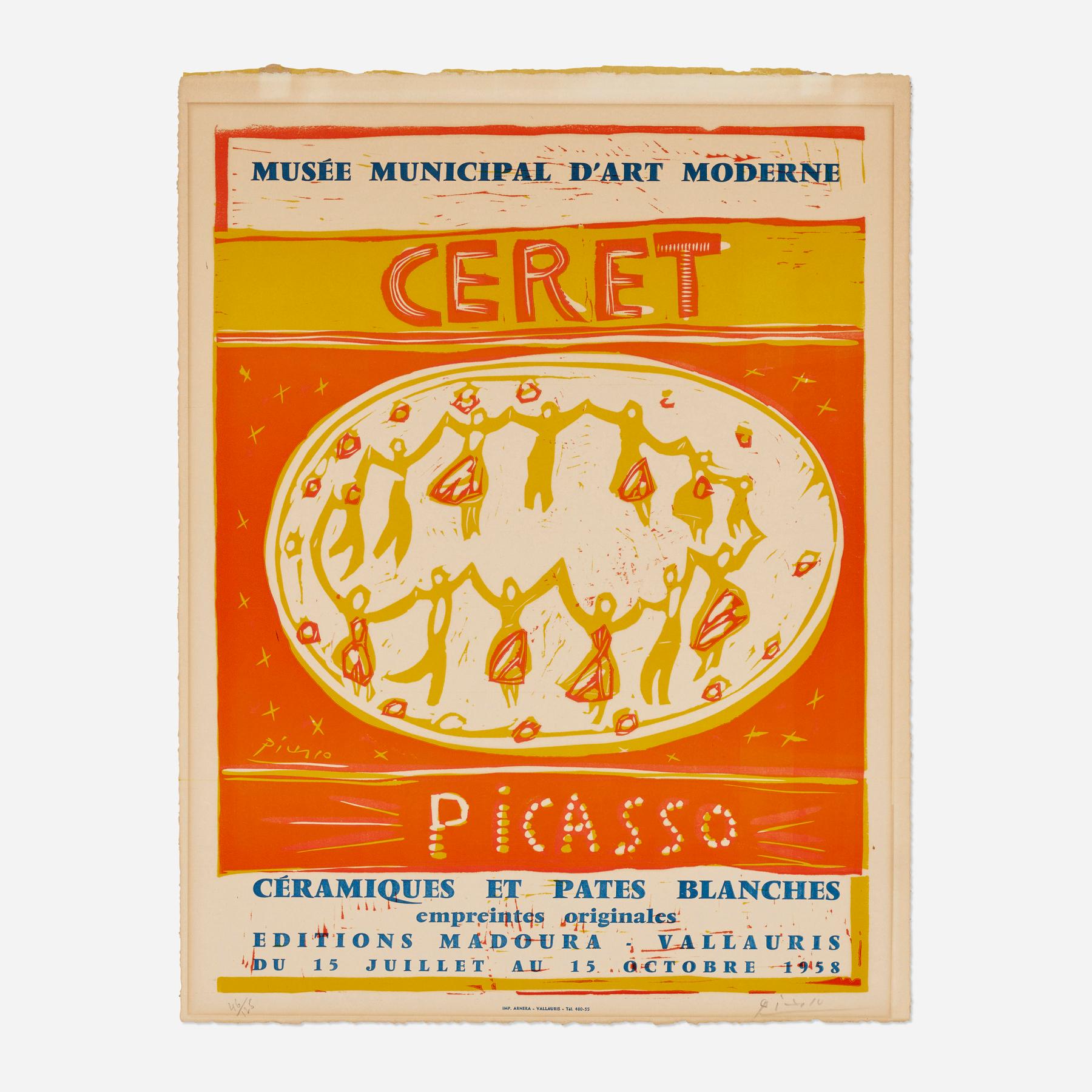Pablo Picasso Figurative Print - Musée Municipal D’Art Moderne Céret