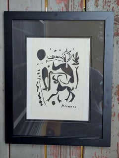 Un faune musicien par Picasso