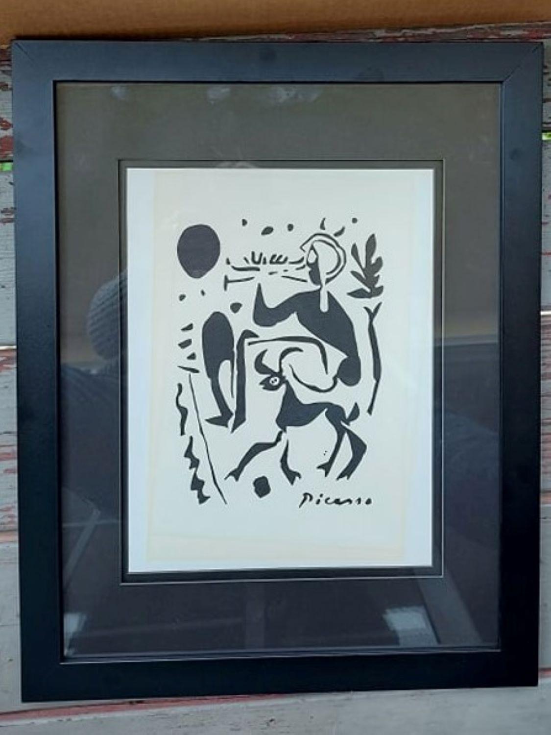 Musical Faun by Picasso 1