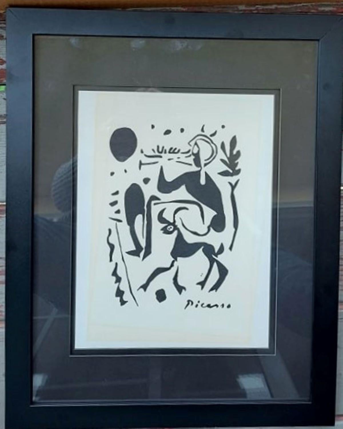 Musical Faun by Picasso  - Print by Pablo Picasso