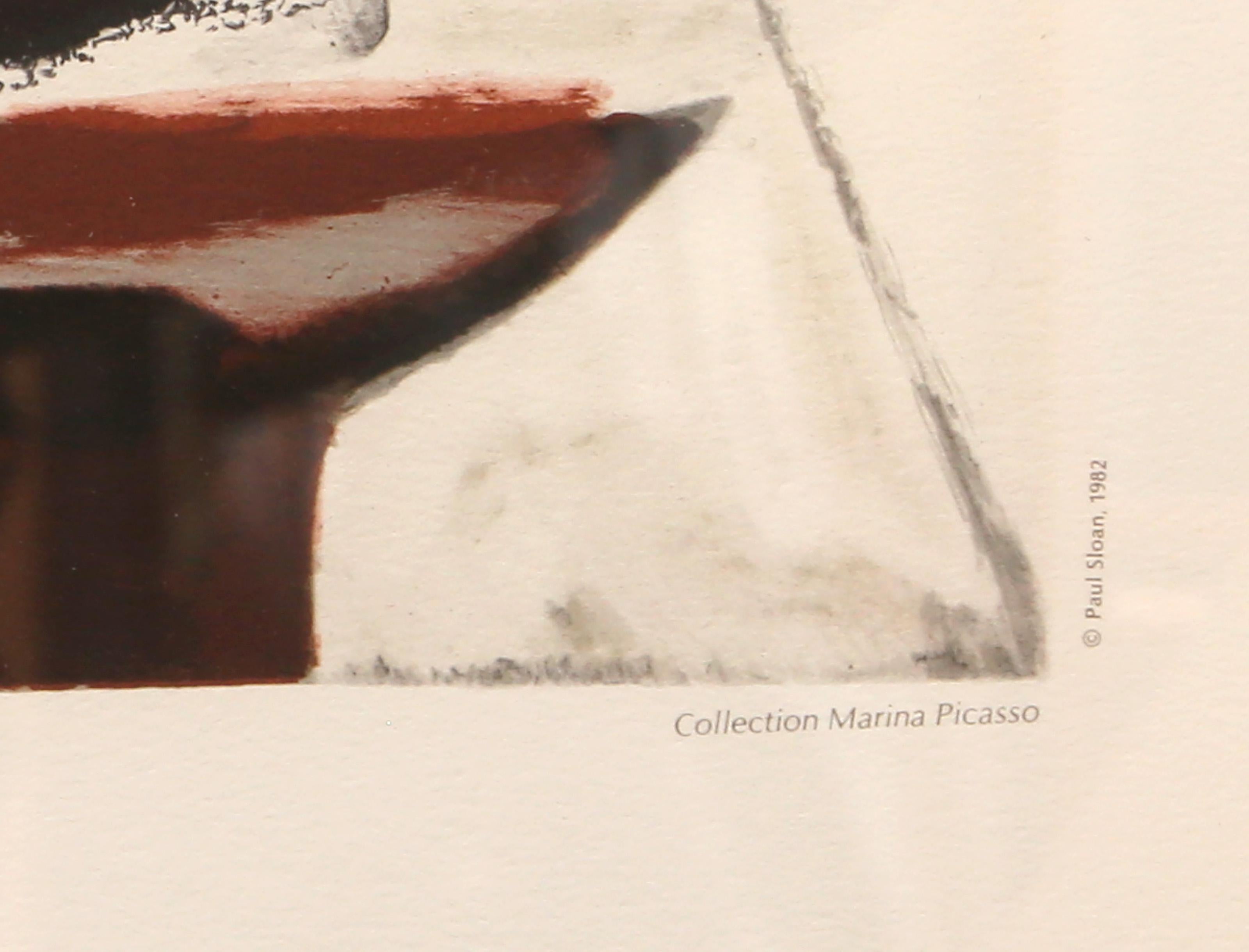 Nature Morte au Citron et a la Cruche, Cubist Lithograph after Pablo Picasso For Sale 2