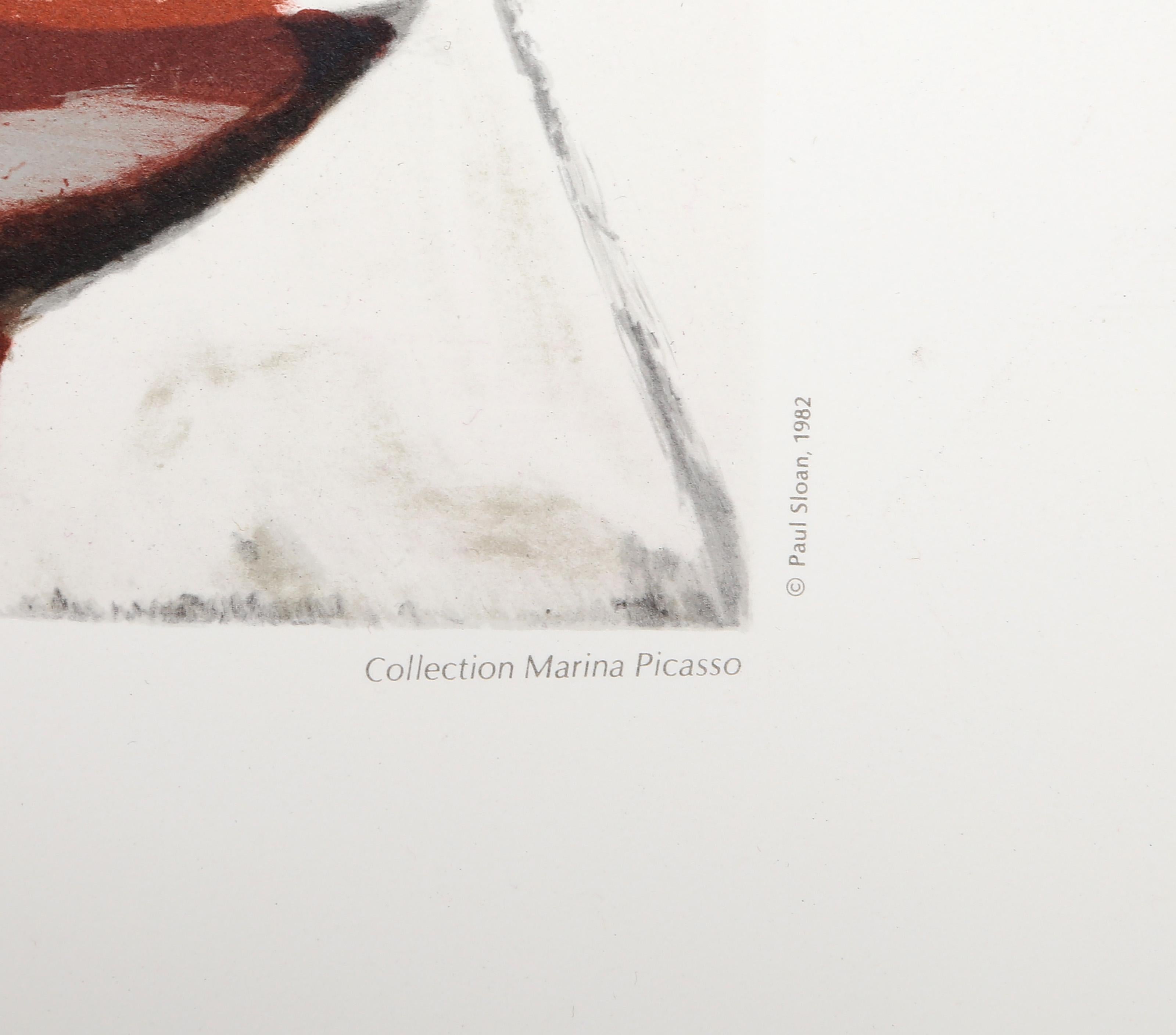 Nature Morte au Citron et a la Cruche, Cubist Lithograph after Pablo Picasso For Sale 2
