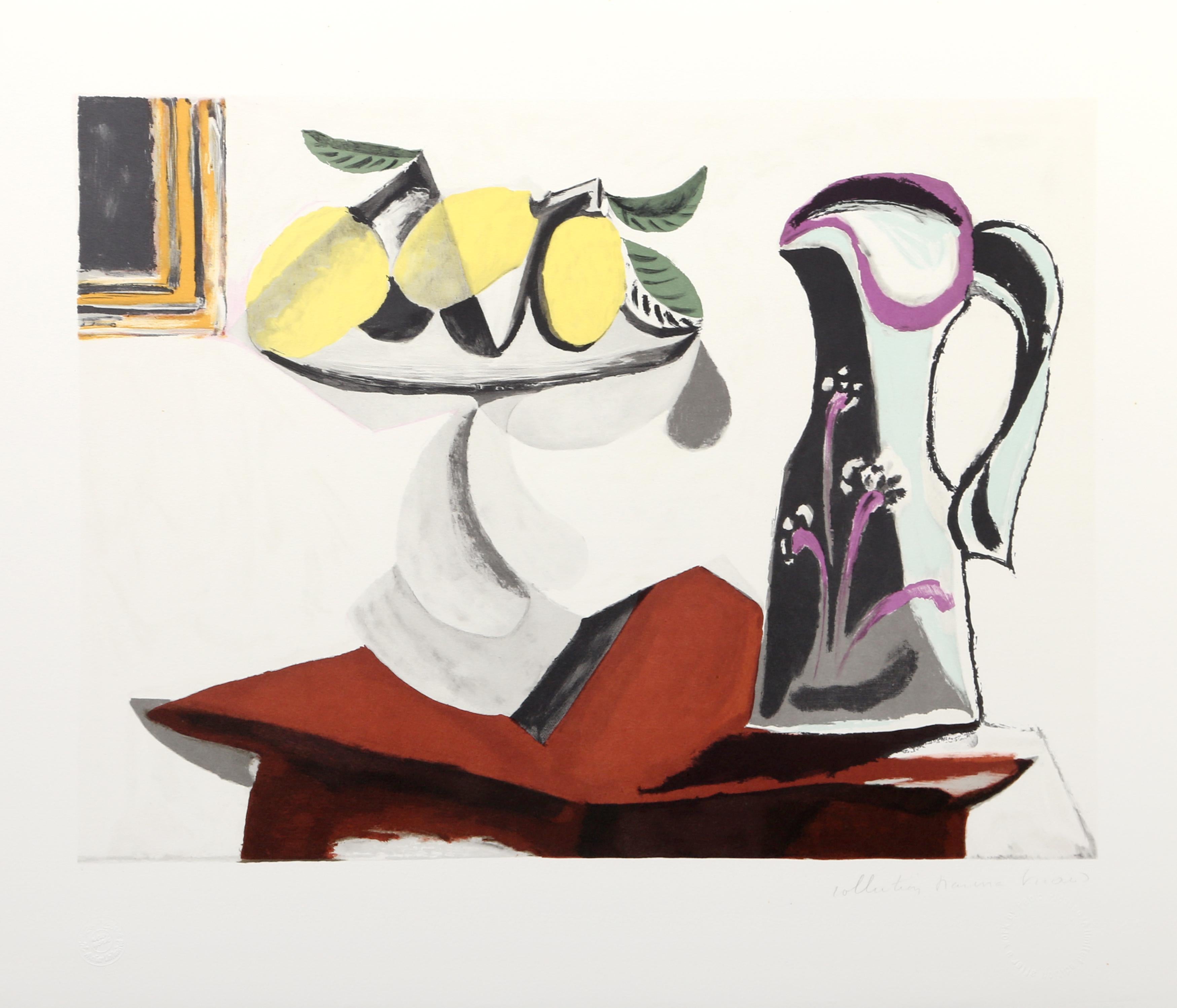 Pablo Picasso Abstract Print - Nature Morte au Citron et a la Cruche
