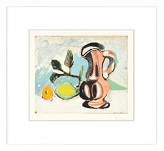 Nature morte au citron et un pichet rouge (Still Life with Lemon and Red Pitcher