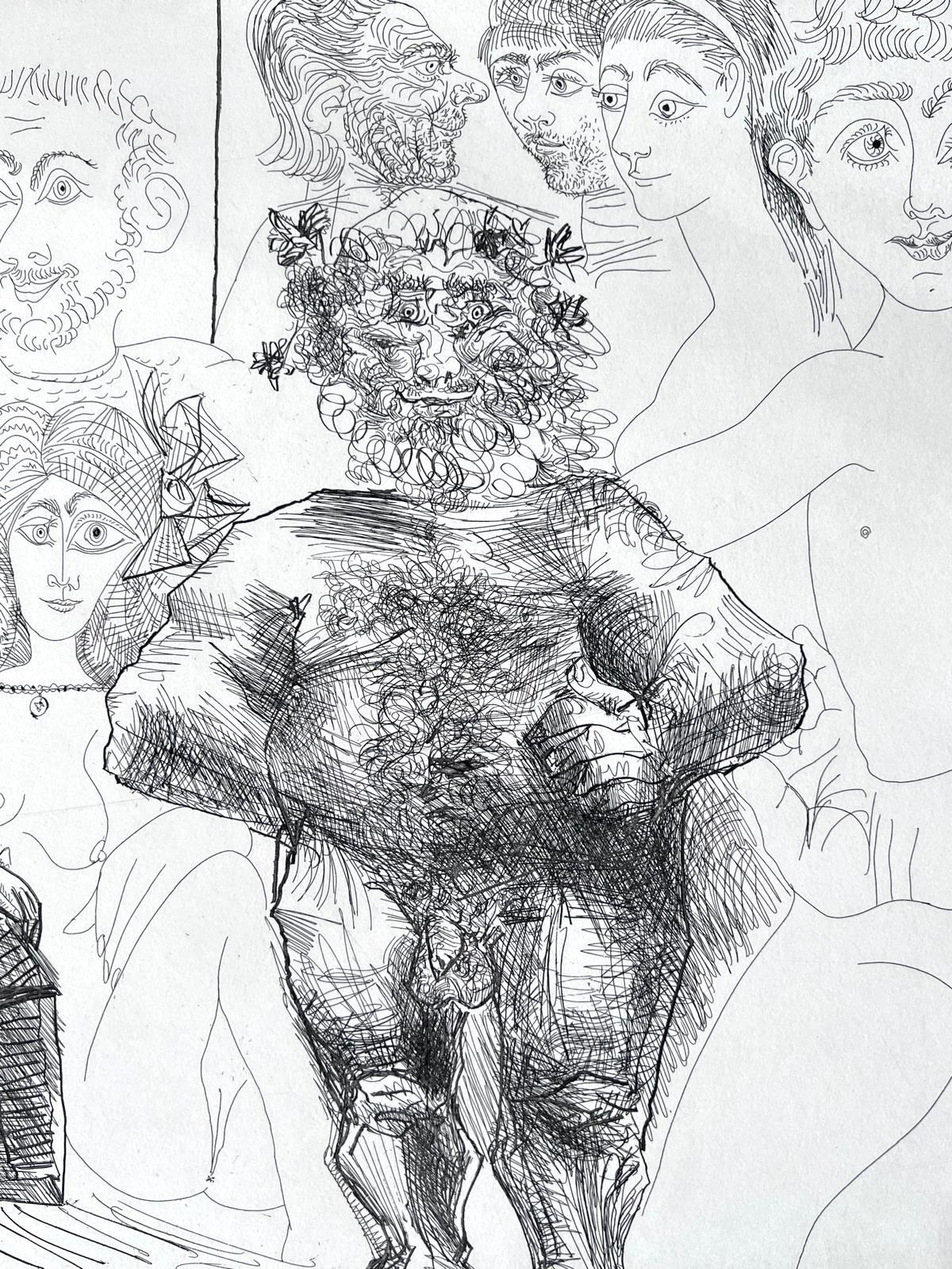 Sesso all'antica e moderno - Print di Pablo Picasso