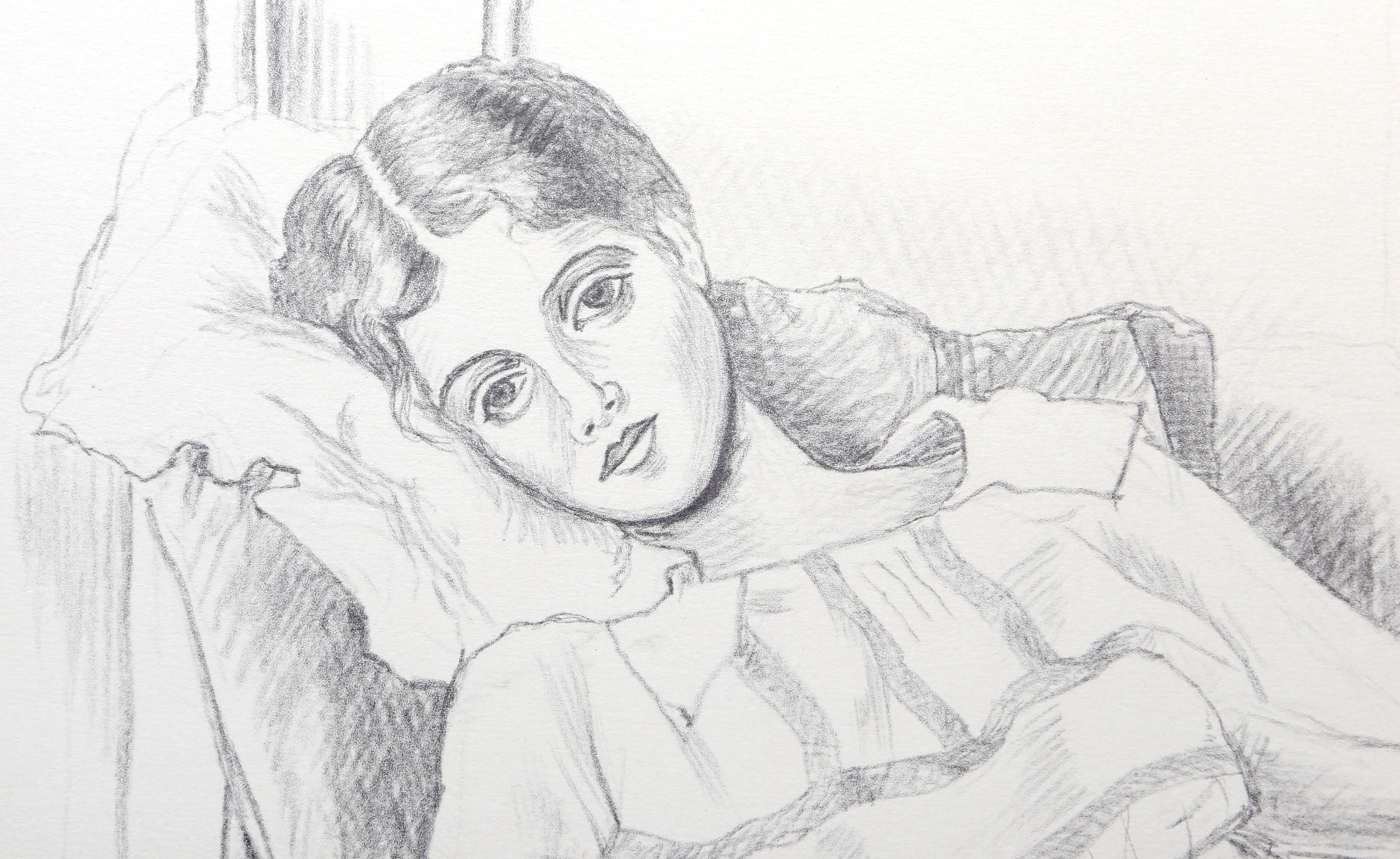 Olga Kaklowa, Modern Lithograph after Pablo Picasso For Sale 1