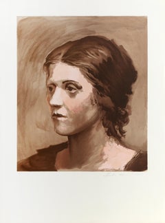 Olga Picasso, Modern Lithograph by Pablo Picasso