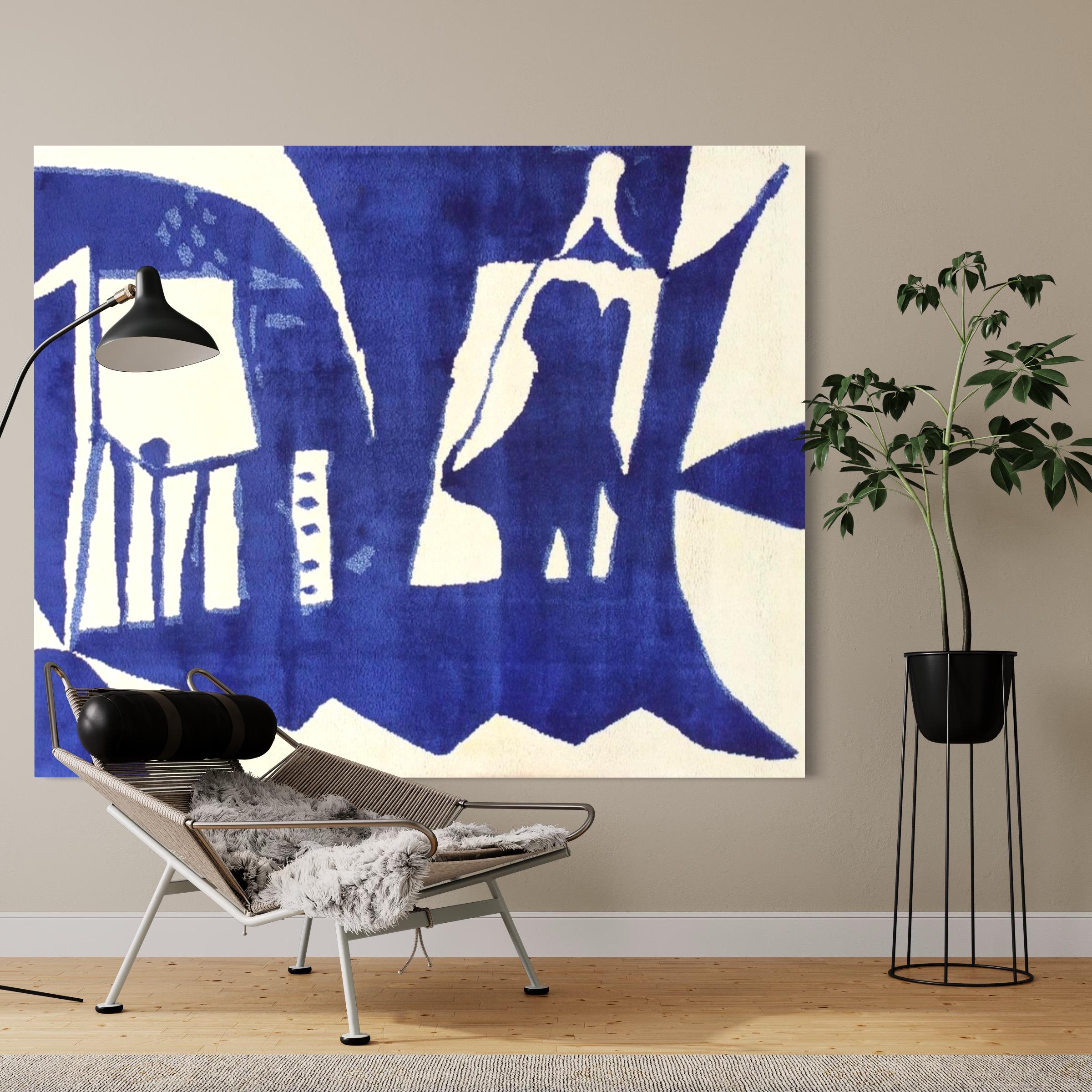Ombres, Tapestry, by Pablo Picasso, 1967ca, Cubism 1