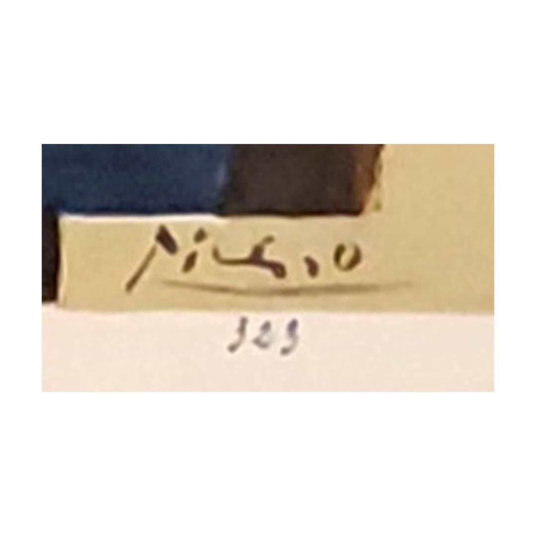 Affiche originale de l'exposition de 1959 de Pablo Picasso - Musée Cantini Marseille en vente 2