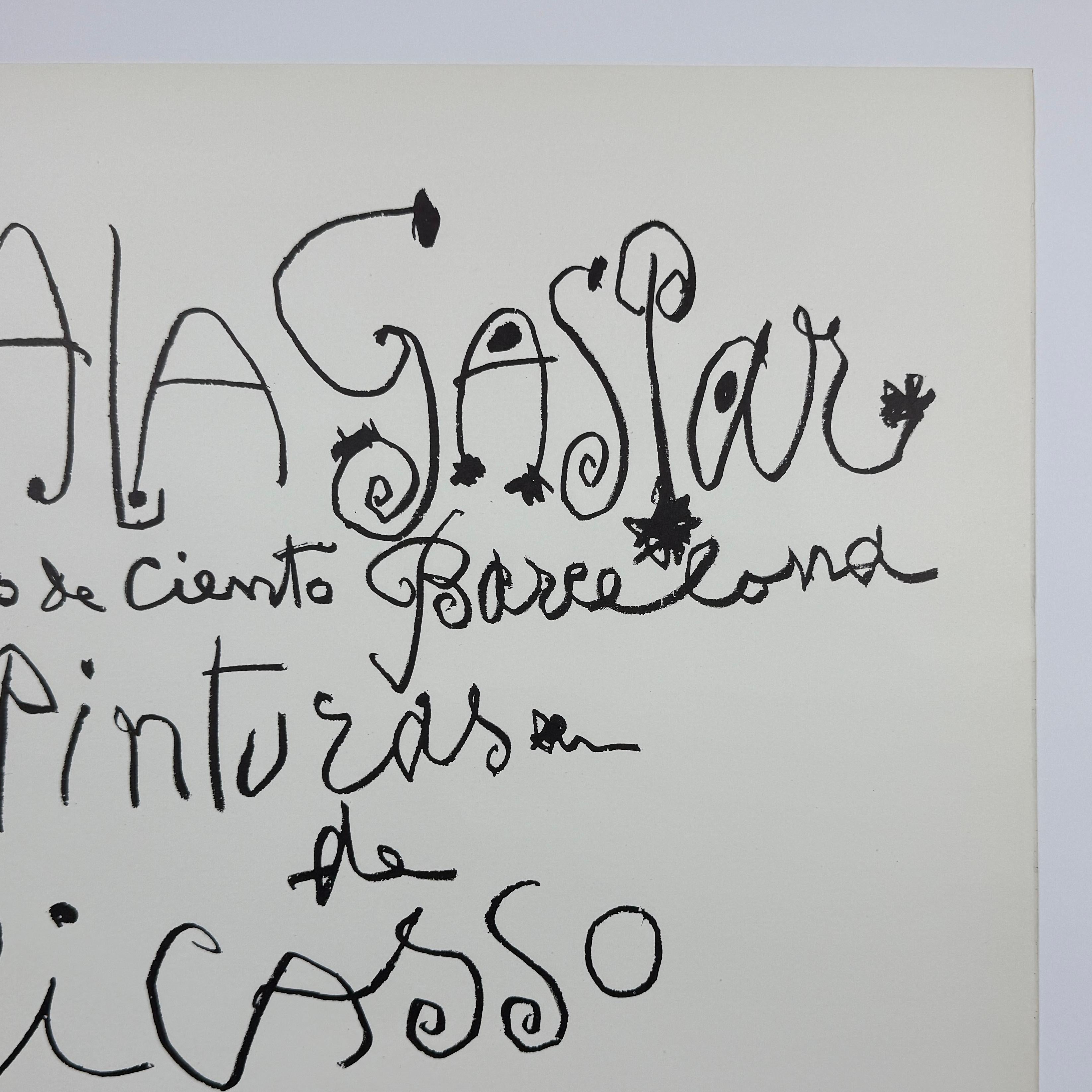 Manifesto litografico originale del 1960 della mostra 