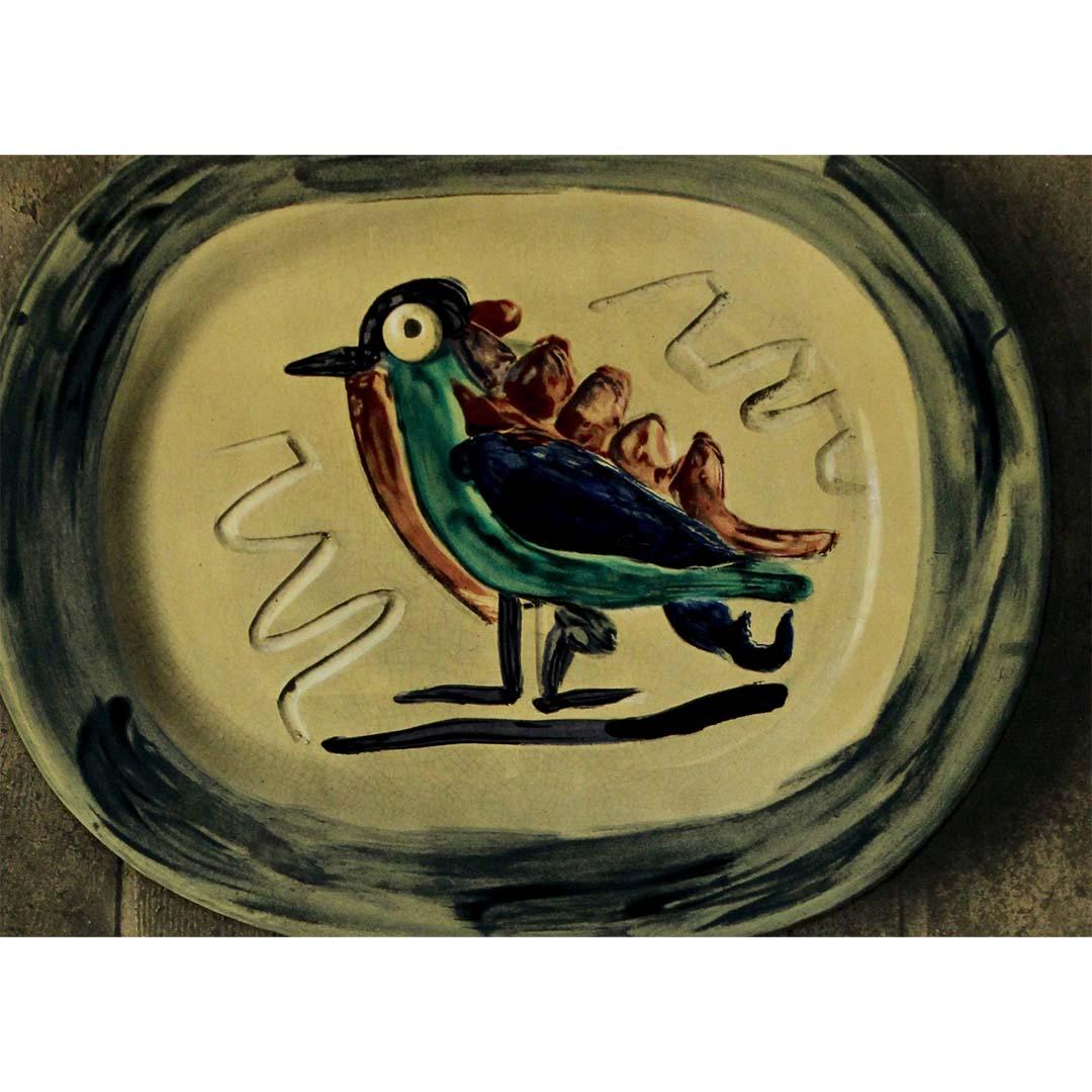 Original-Ausstellungsplakat von 1967 von Picasso - Galerie Lucie Weill in Paris im Angebot 1